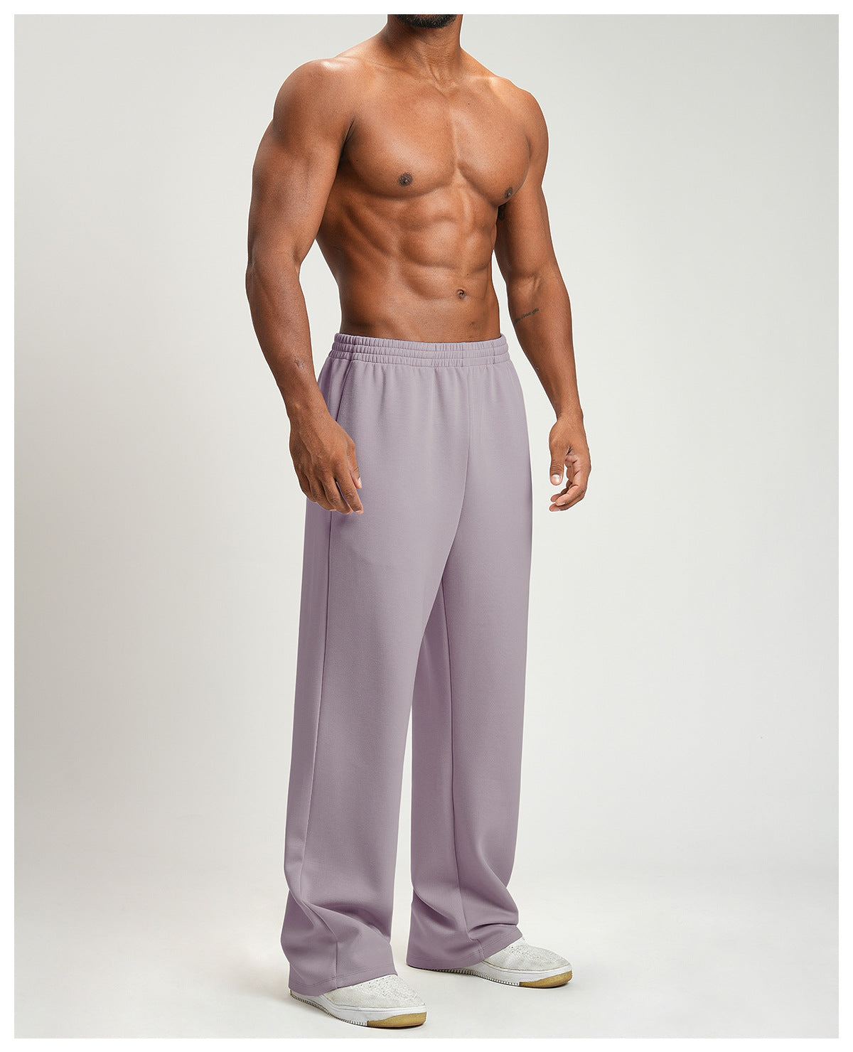 Men's Relaxed Fit Wide Leg Athletic Pants-thumbmail-29