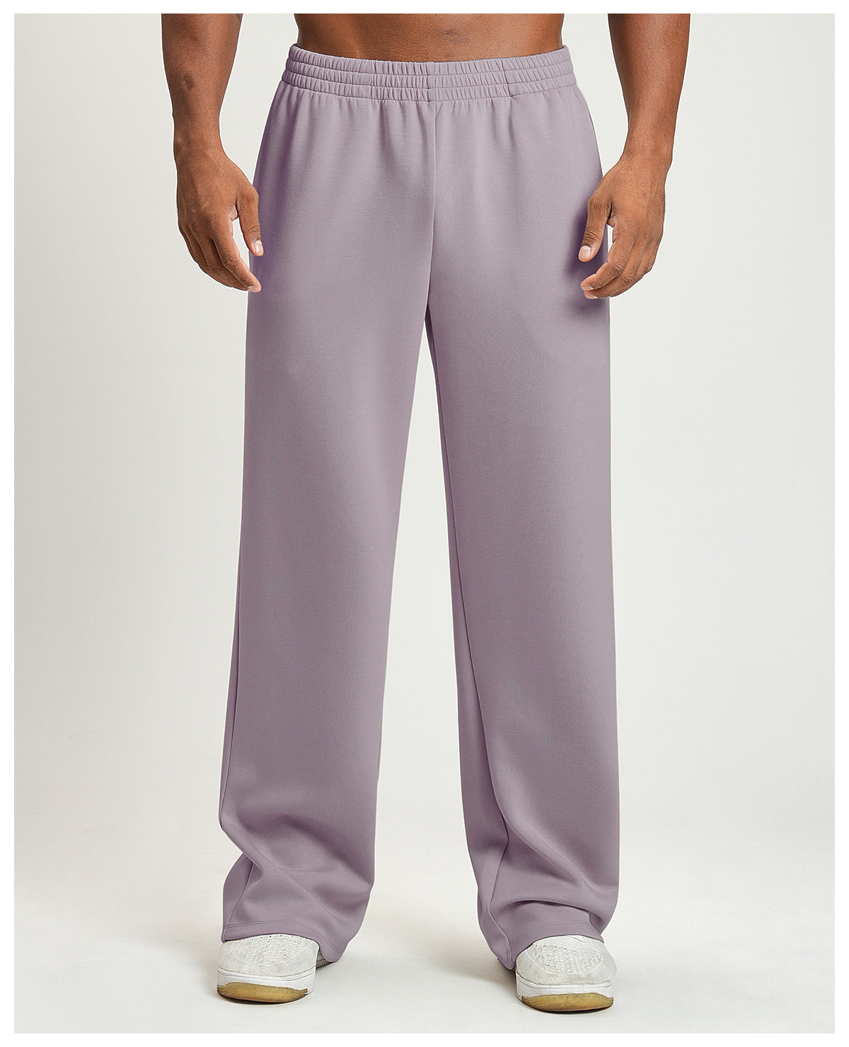Men's Relaxed Fit Wide Leg Athletic Pants-thumbmail-30