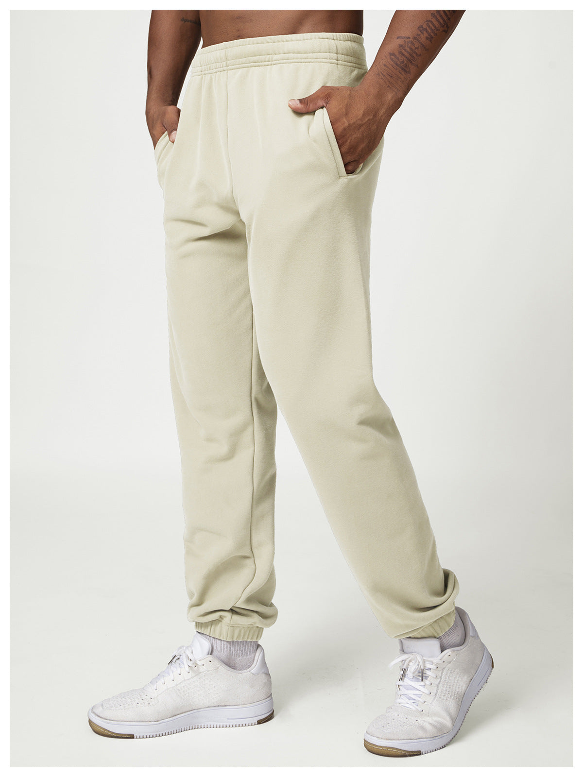 Men's Cotton Blend Relaxed Fit Jogger Sweatpants-thumbmail-31