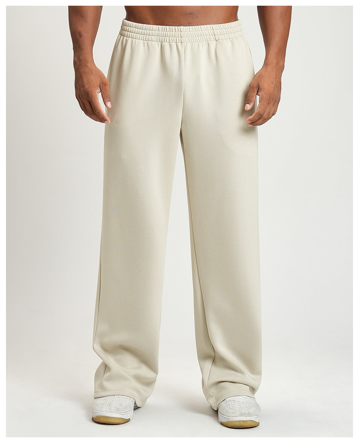 Men's Relaxed Fit Wide Leg Athletic Pants-thumbmail-35