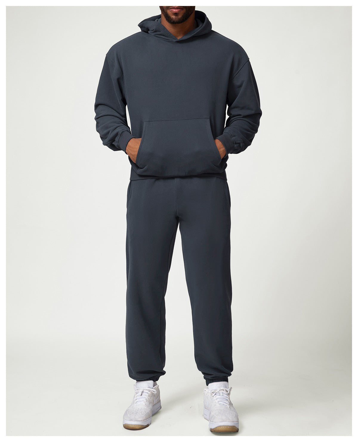 Men's Cotton Blend Relaxed Fit Jogger Sweatpants-thumbmail-4