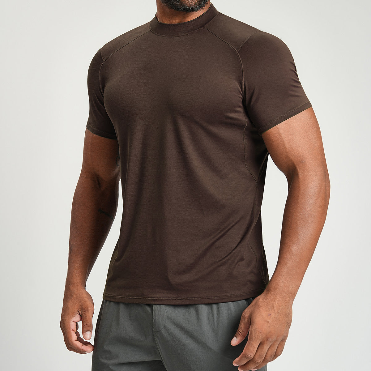 Men's Crew Neck Stretch Performance T-Shirt-thumbmail-8