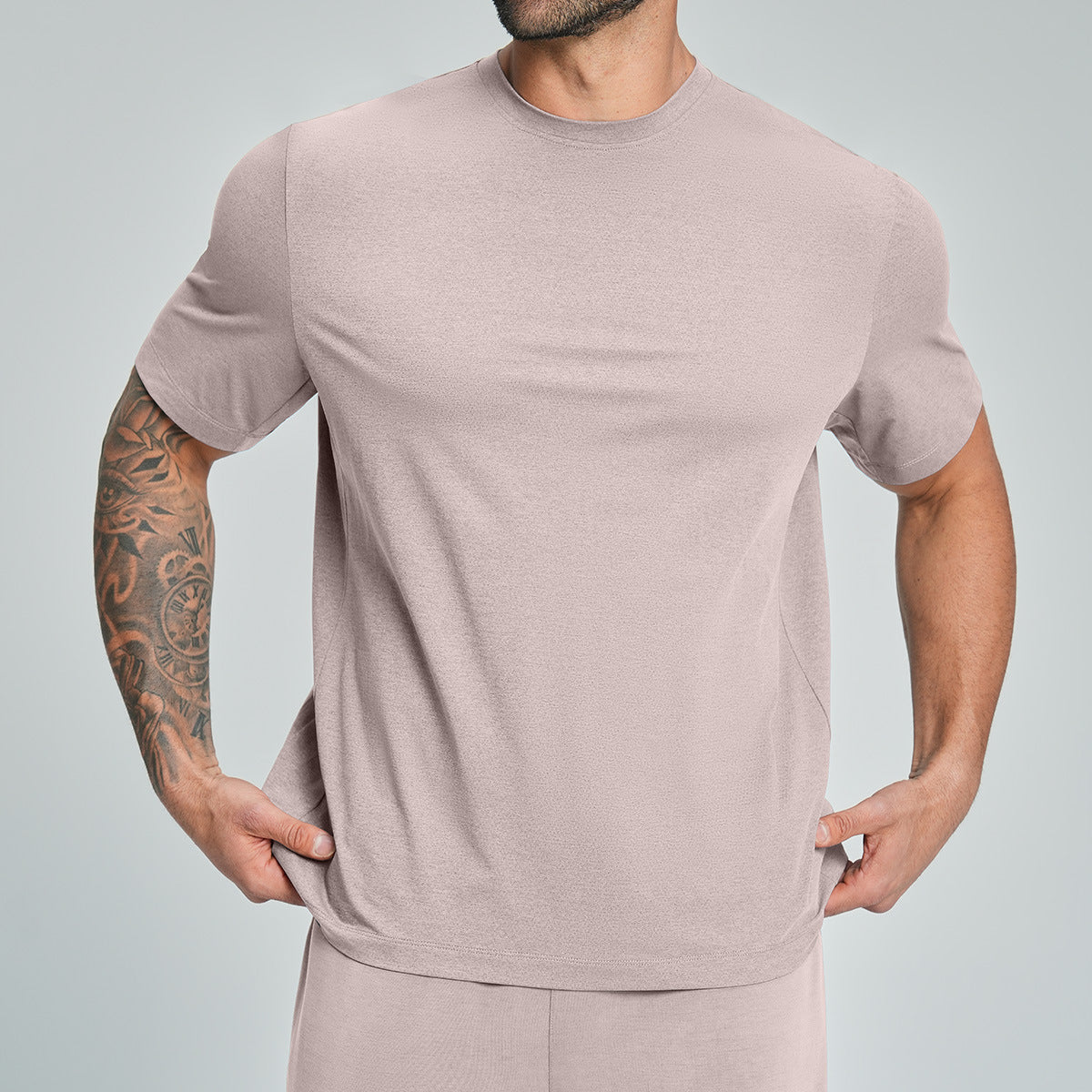 Men's Breathable Quick Dry Performance T-Shirt-thumbmail-4
