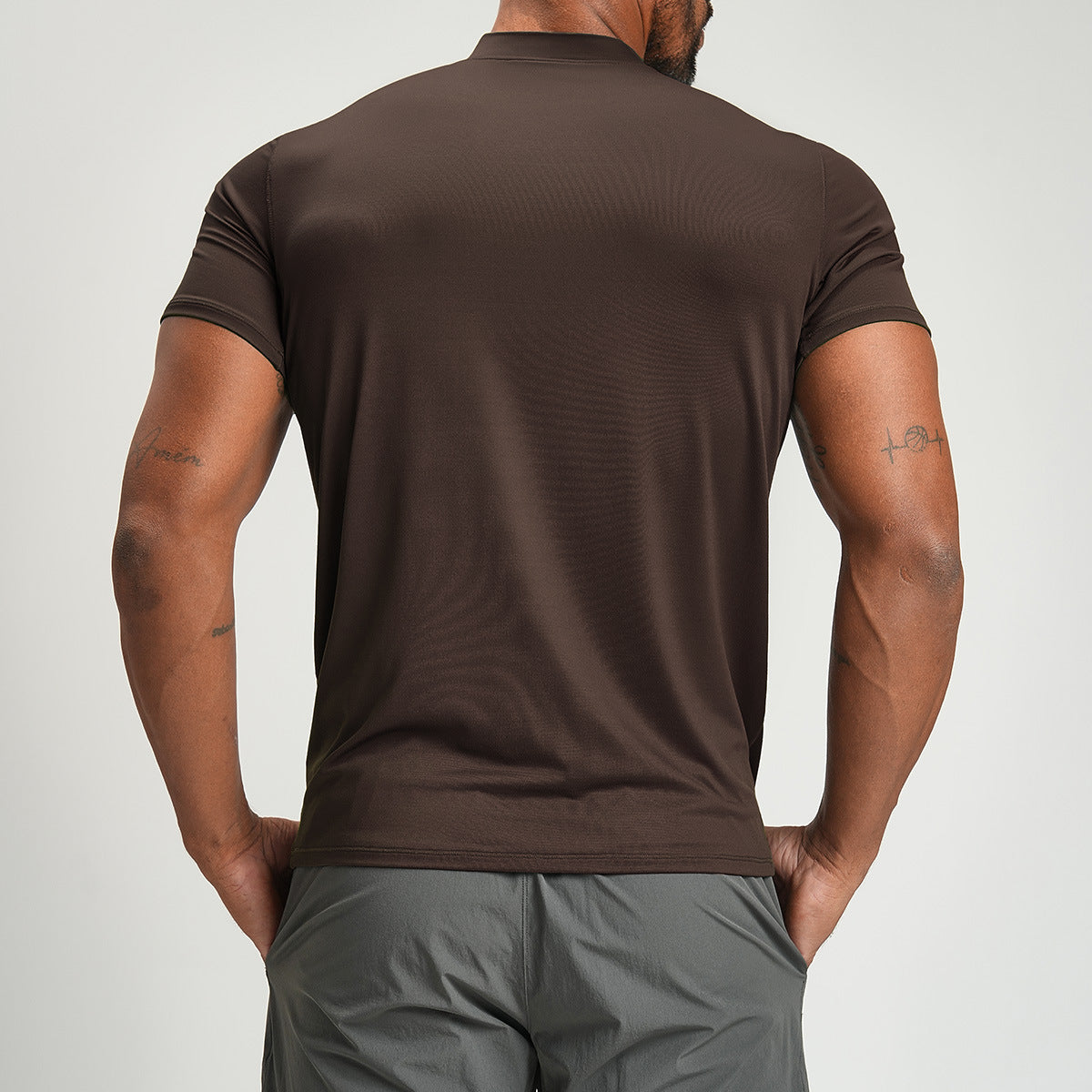 Men's Crew Neck Stretch Performance T-Shirt-thumbmail-11