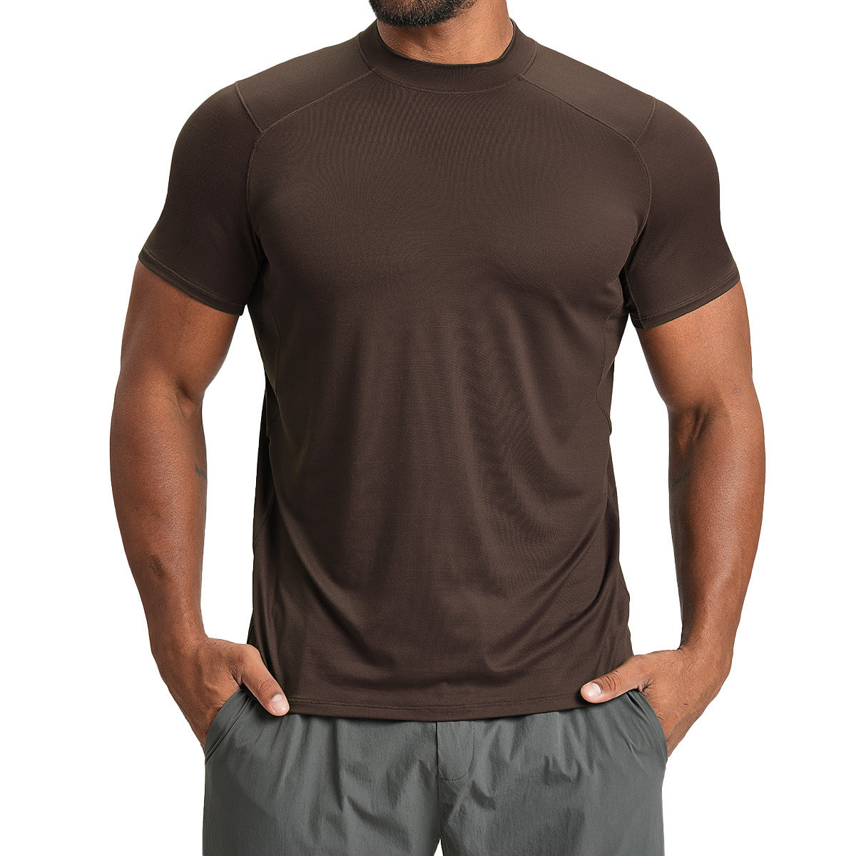 Men's Crew Neck Stretch Performance T-Shirt-thumbmail-12