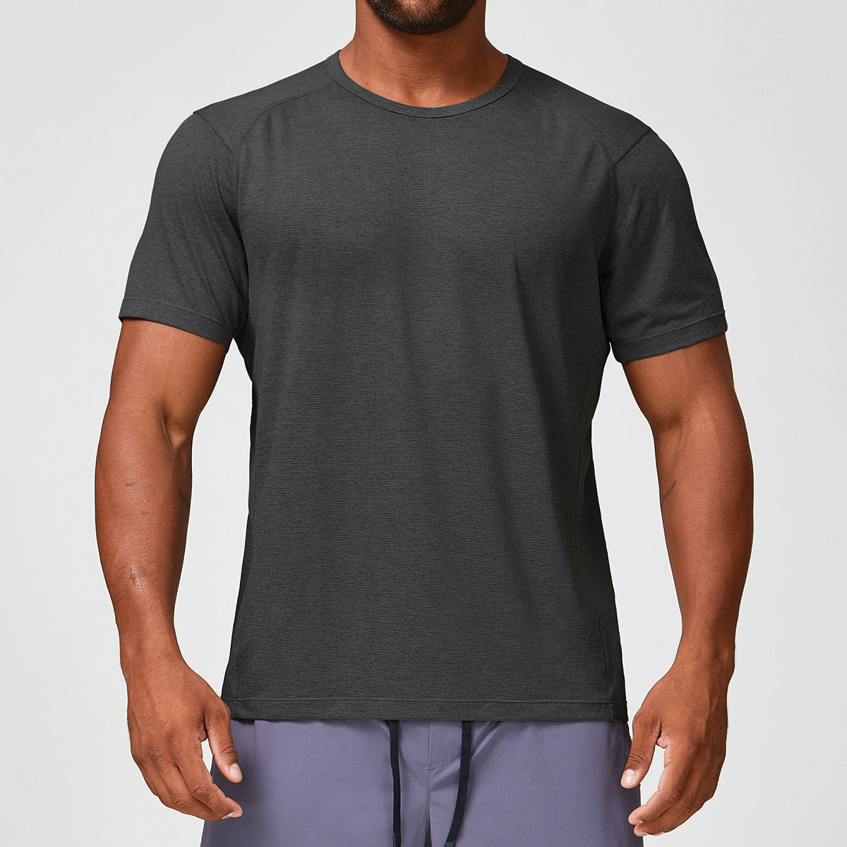 Men's Heathered Quick Dry Performance T-Shirt-thumbmail-7