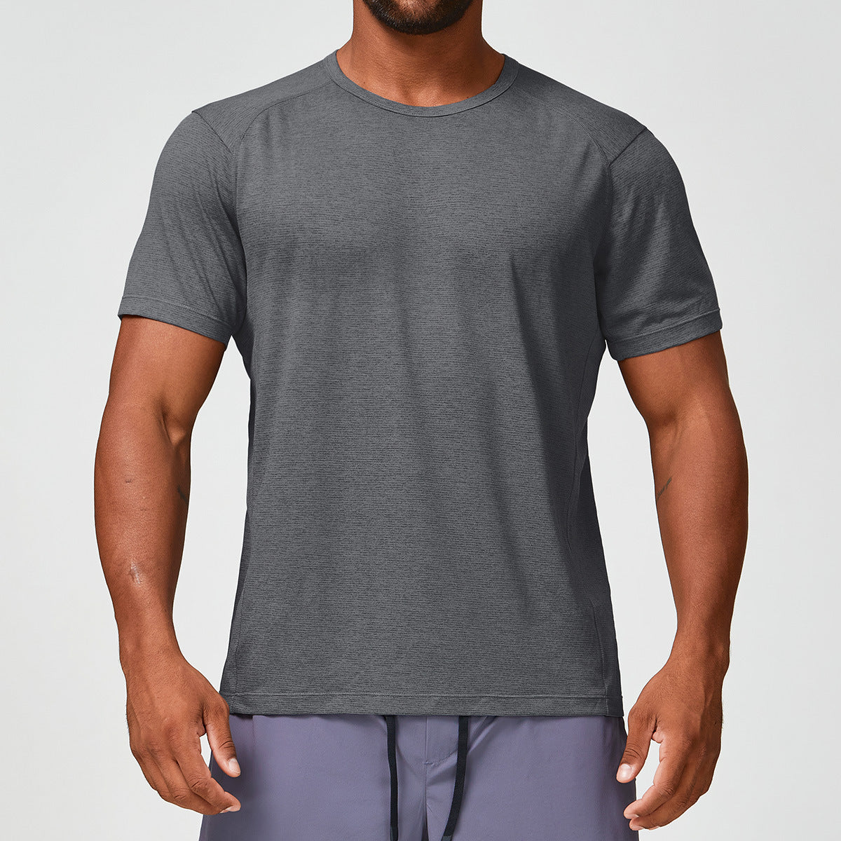 Men's Heathered Quick Dry Performance T-Shirt-thumbmail-8