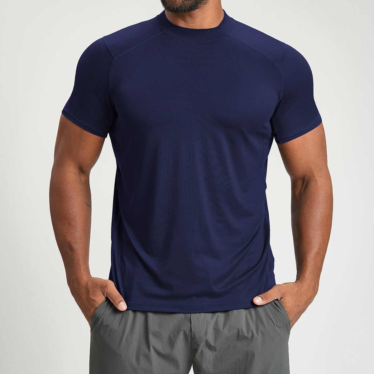Men's Crew Neck Stretch Performance T-Shirt-thumbmail-15
