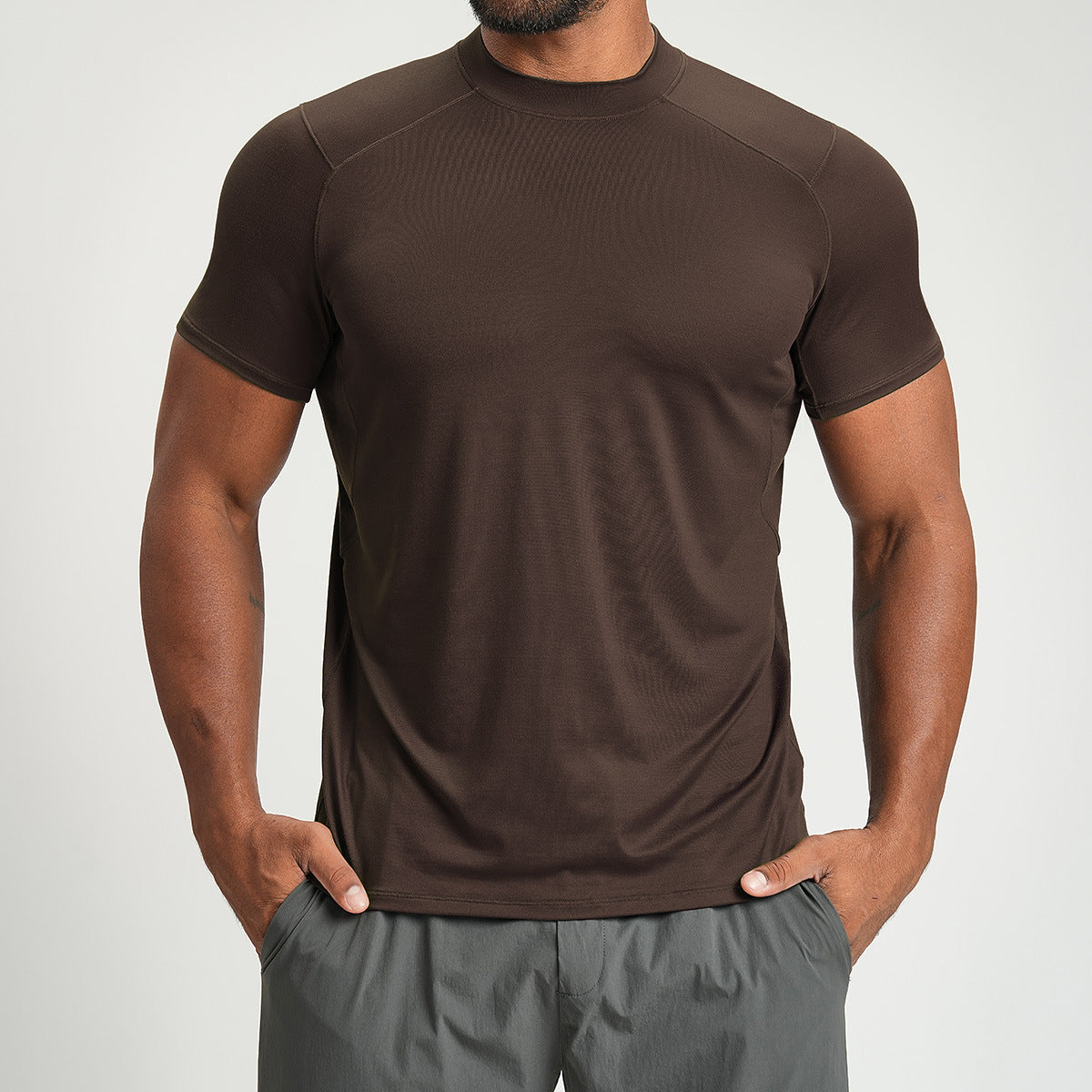 Men's Crew Neck Stretch Performance T-Shirt-thumbmail-16