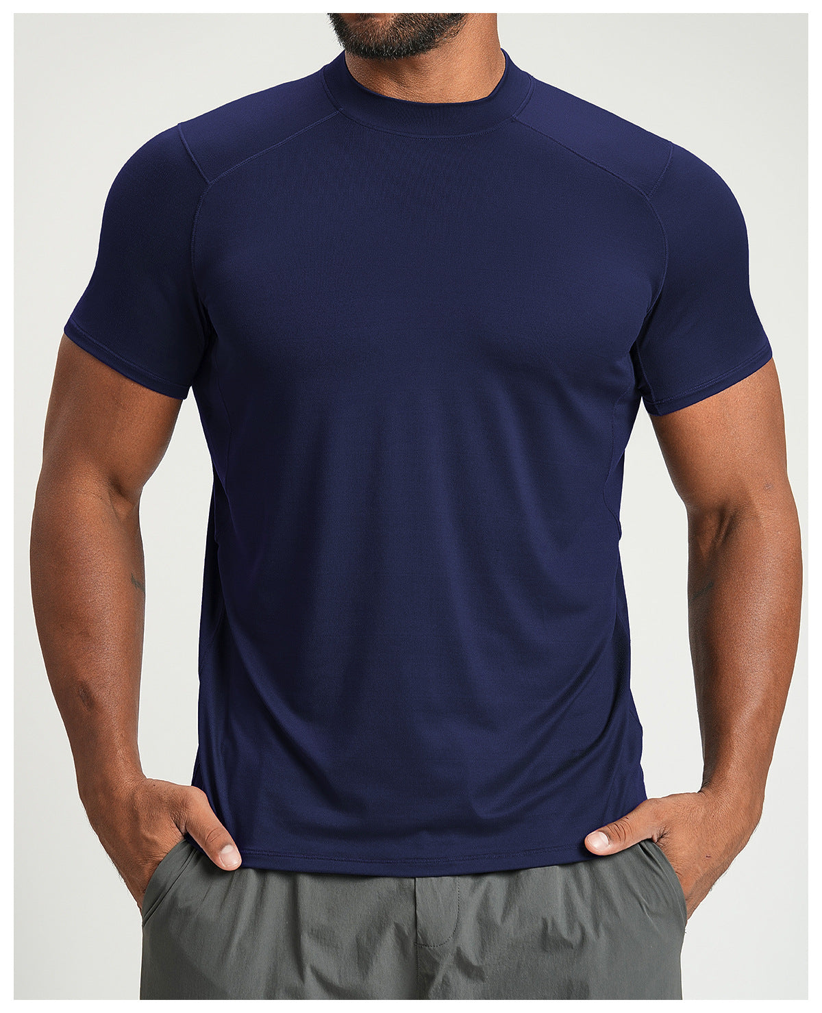 Men's Crew Neck Stretch Performance T-Shirt-thumbmail-18