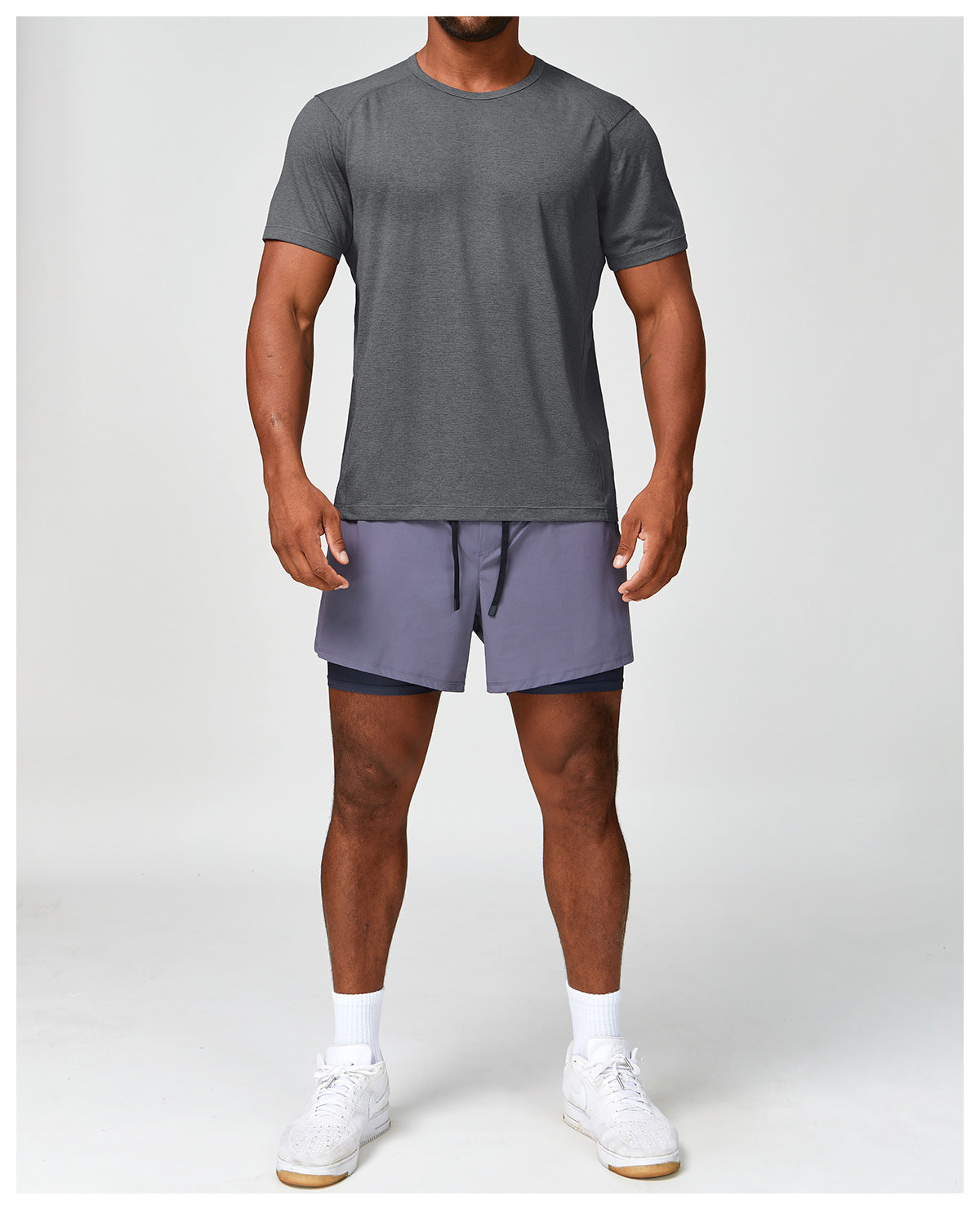 Men's Heathered Quick Dry Performance T-Shirt-thumbmail-12