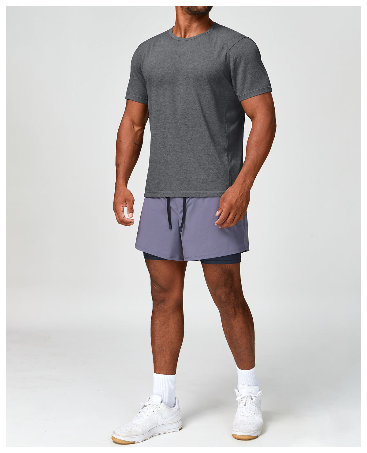 Men's Heathered Quick Dry Performance T-Shirt-thumbmail-13
