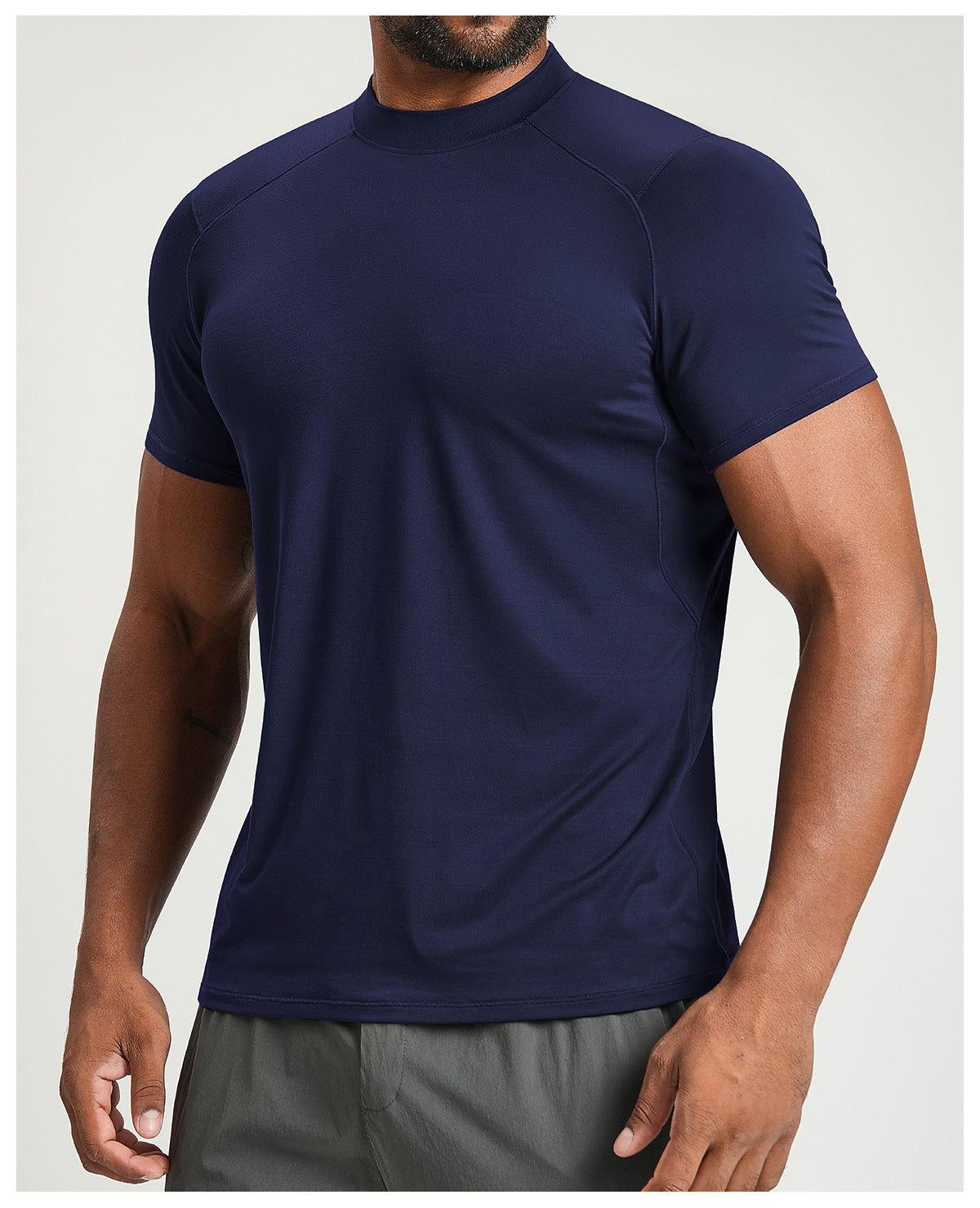 Men's Crew Neck Stretch Performance T-Shirt-thumbmail-20