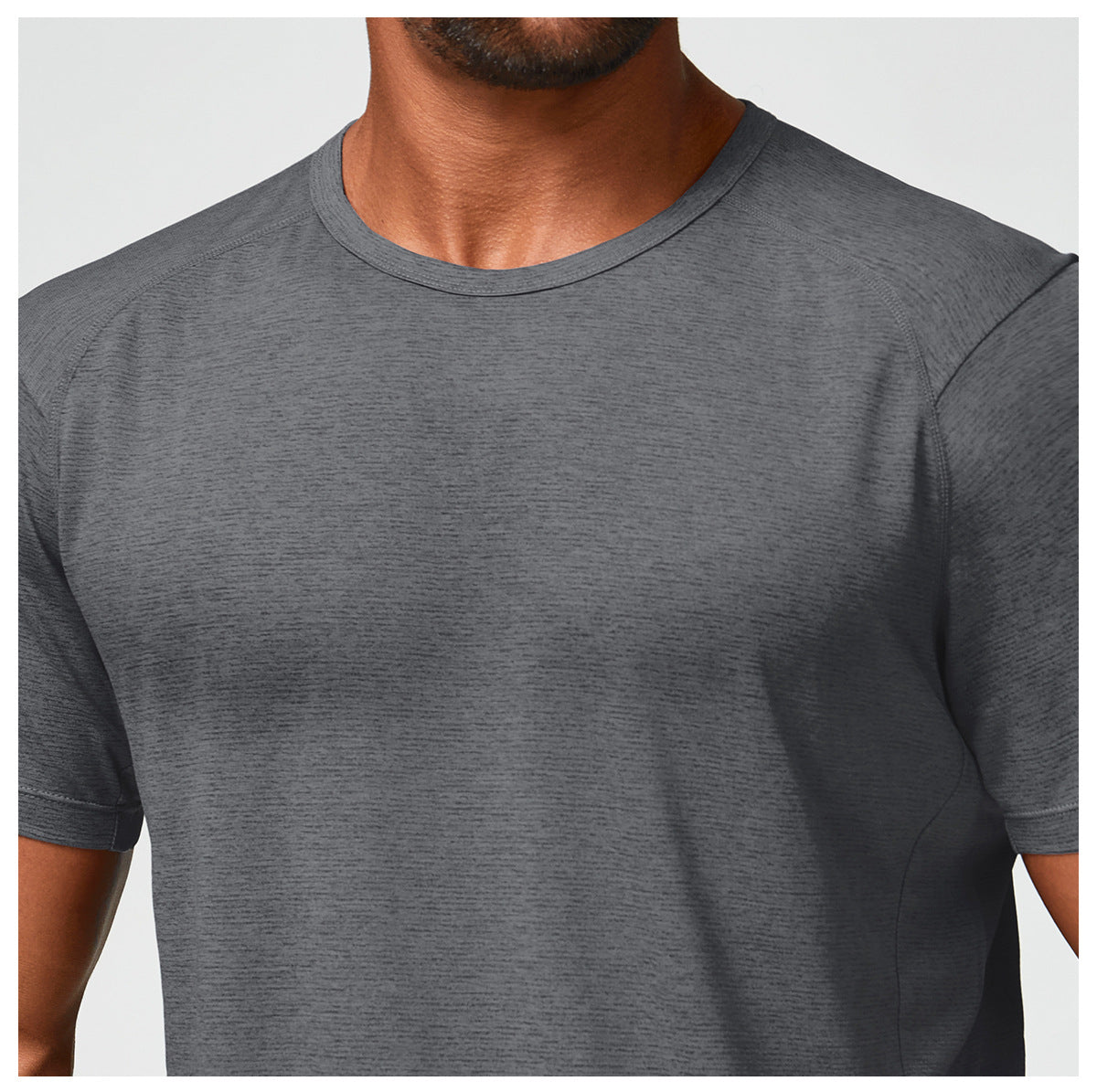 Men's Heathered Quick Dry Performance T-Shirt-thumbmail-15