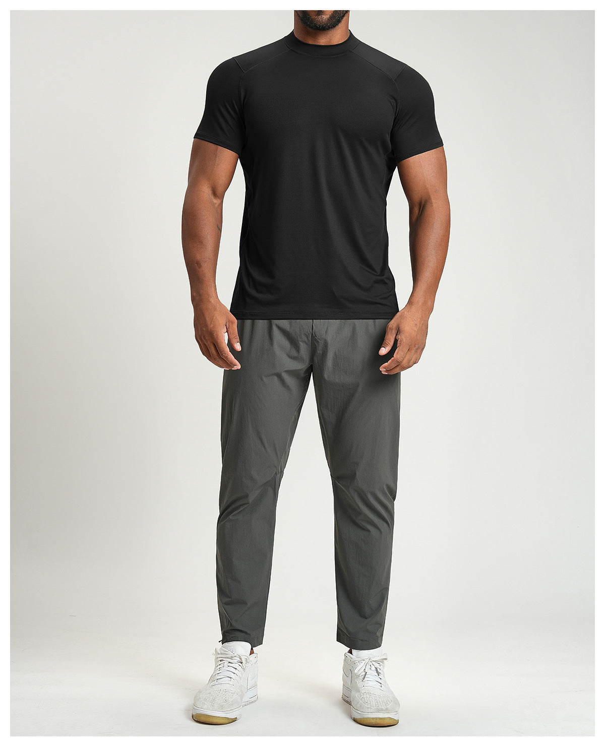 Men's Crew Neck Stretch Performance T-Shirt-thumbmail-6