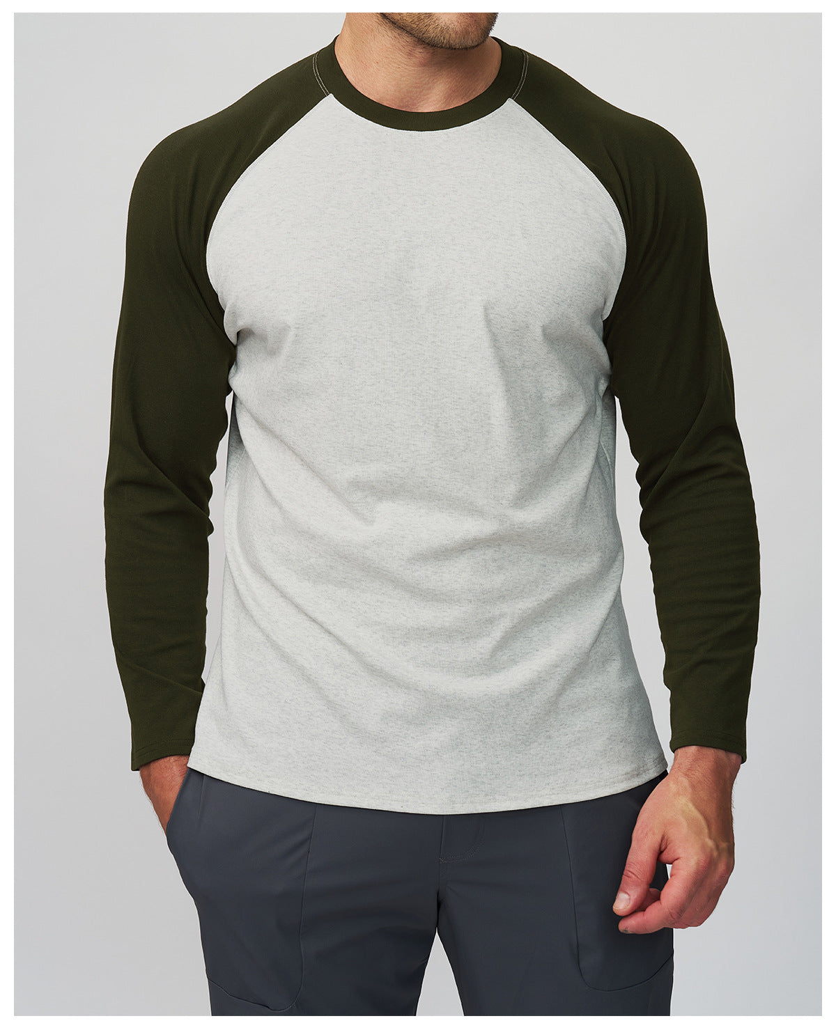 Men's Colorblock Raglan Sleeve Athletic T-Shirt-thumbmail-19