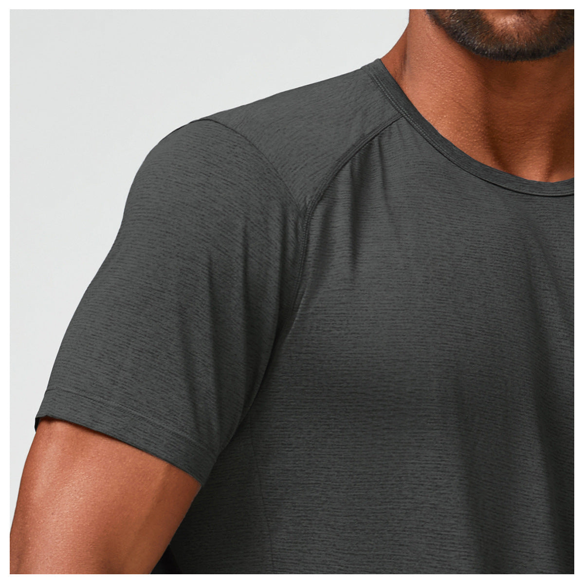 Men's Heathered Quick Dry Performance T-Shirt-thumbmail-21