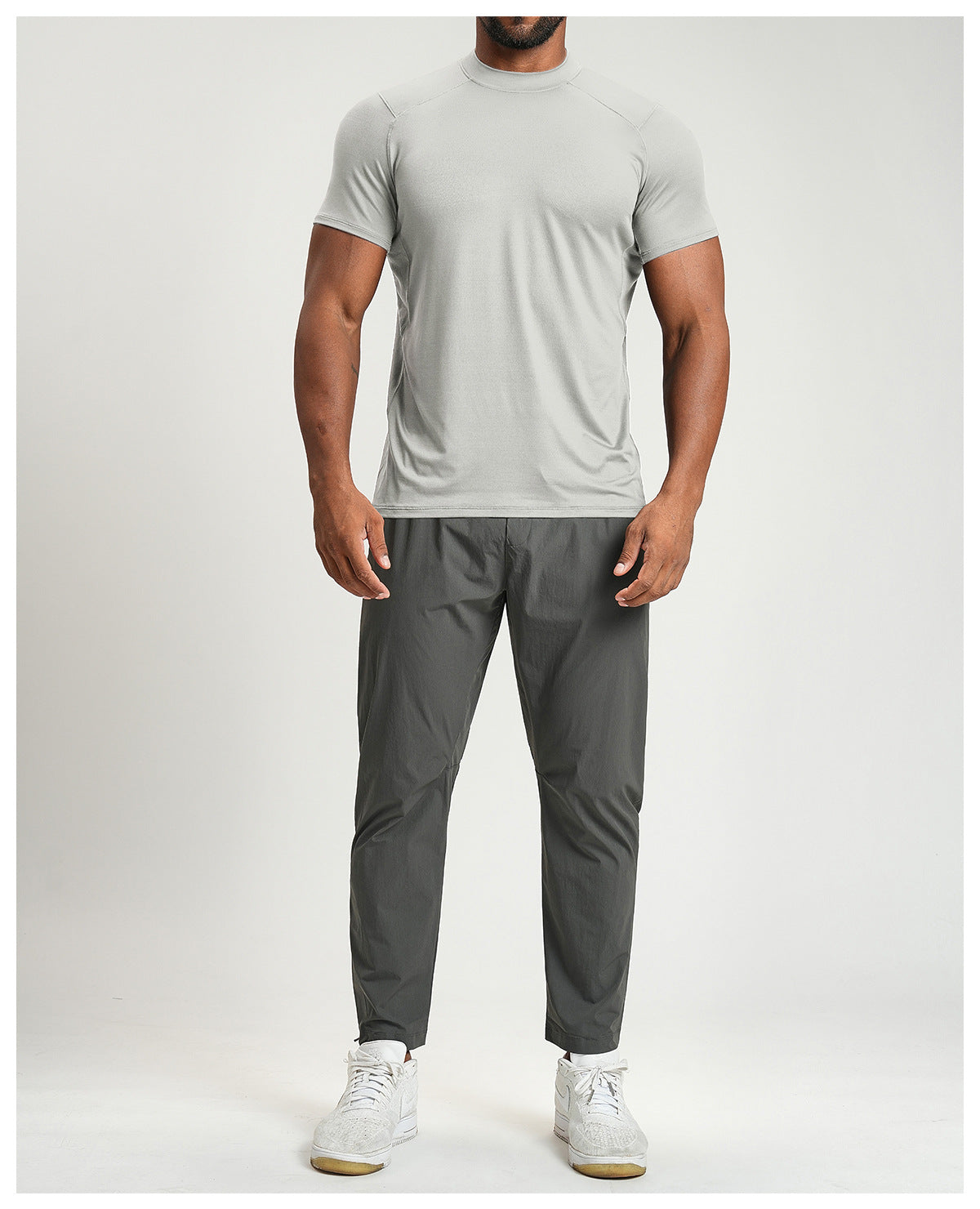 Men's Crew Neck Stretch Performance T-Shirt-thumbmail-22