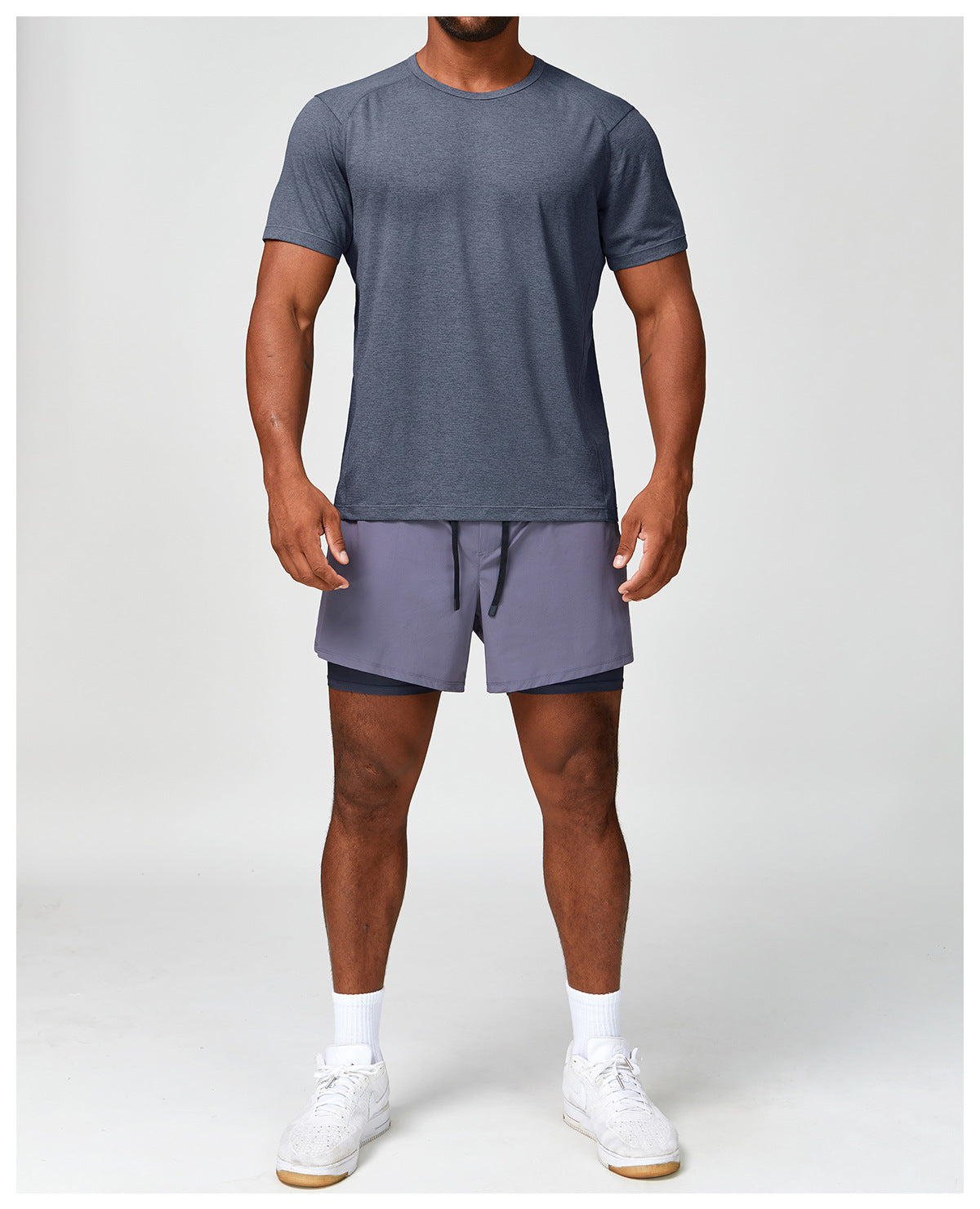 Men's Heathered Quick Dry Performance T-Shirt-thumbmail-22