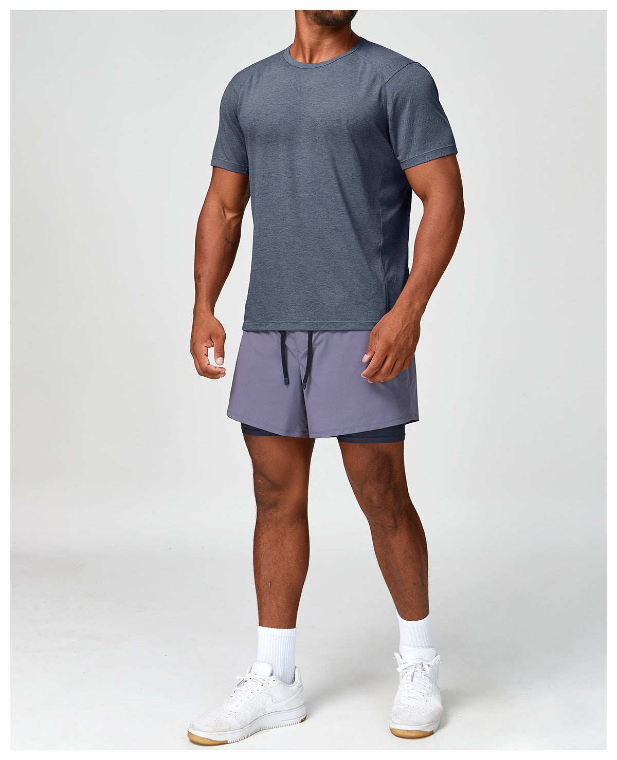 Men's Heathered Quick Dry Performance T-Shirt-thumbmail-23