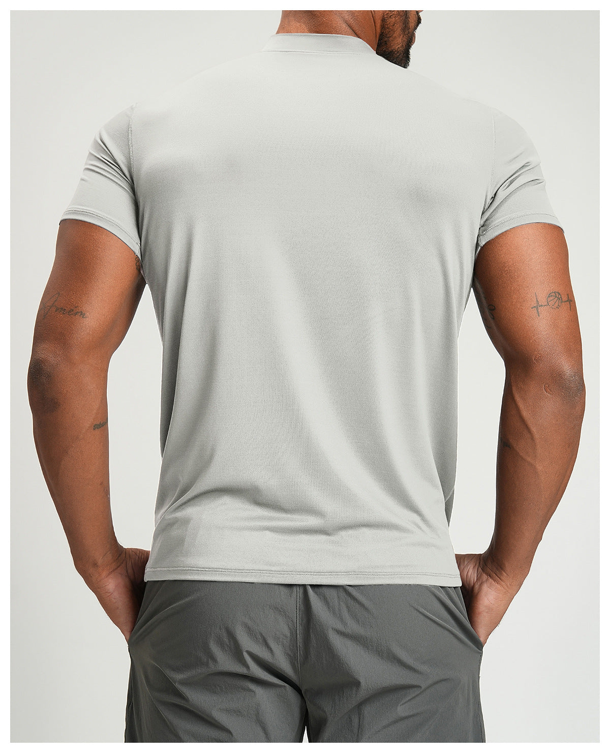 Men's Crew Neck Stretch Performance T-Shirt-thumbmail-24