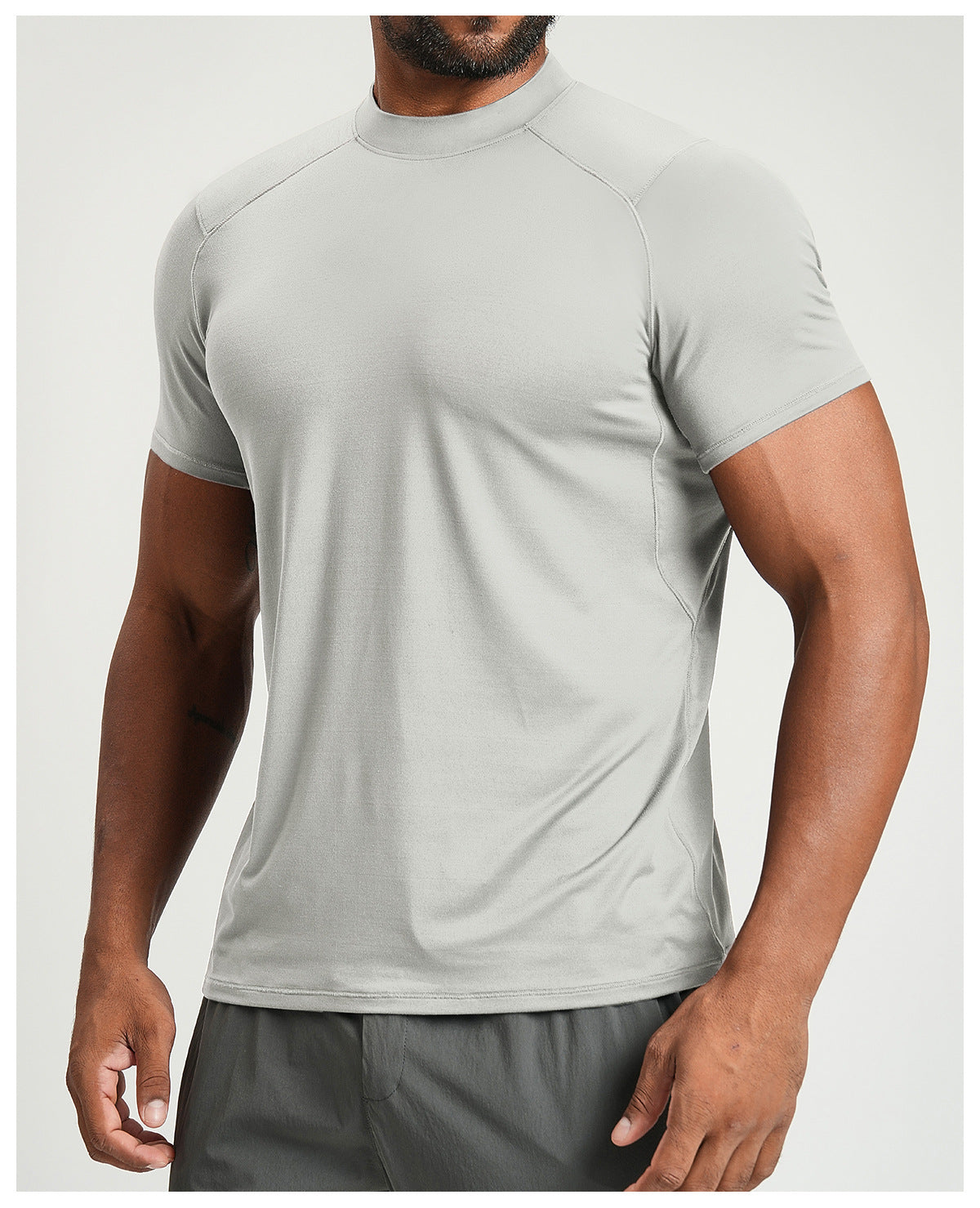 Men's Crew Neck Stretch Performance T-Shirt-thumbmail-25