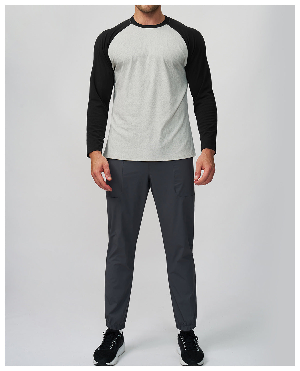 Men's Colorblock Raglan Sleeve Athletic T-Shirt-thumbmail-27