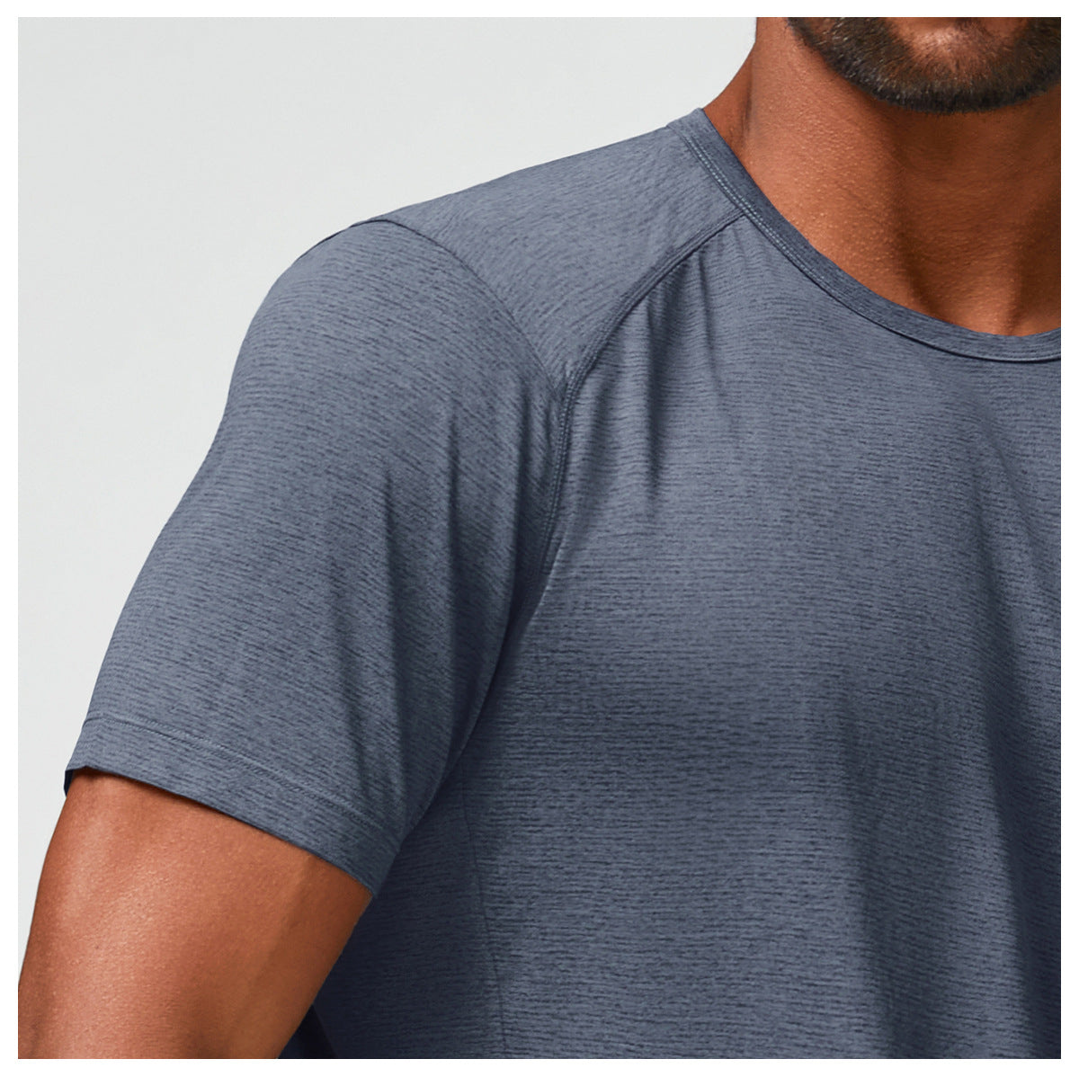Men's Heathered Quick Dry Performance T-Shirt-thumbmail-26