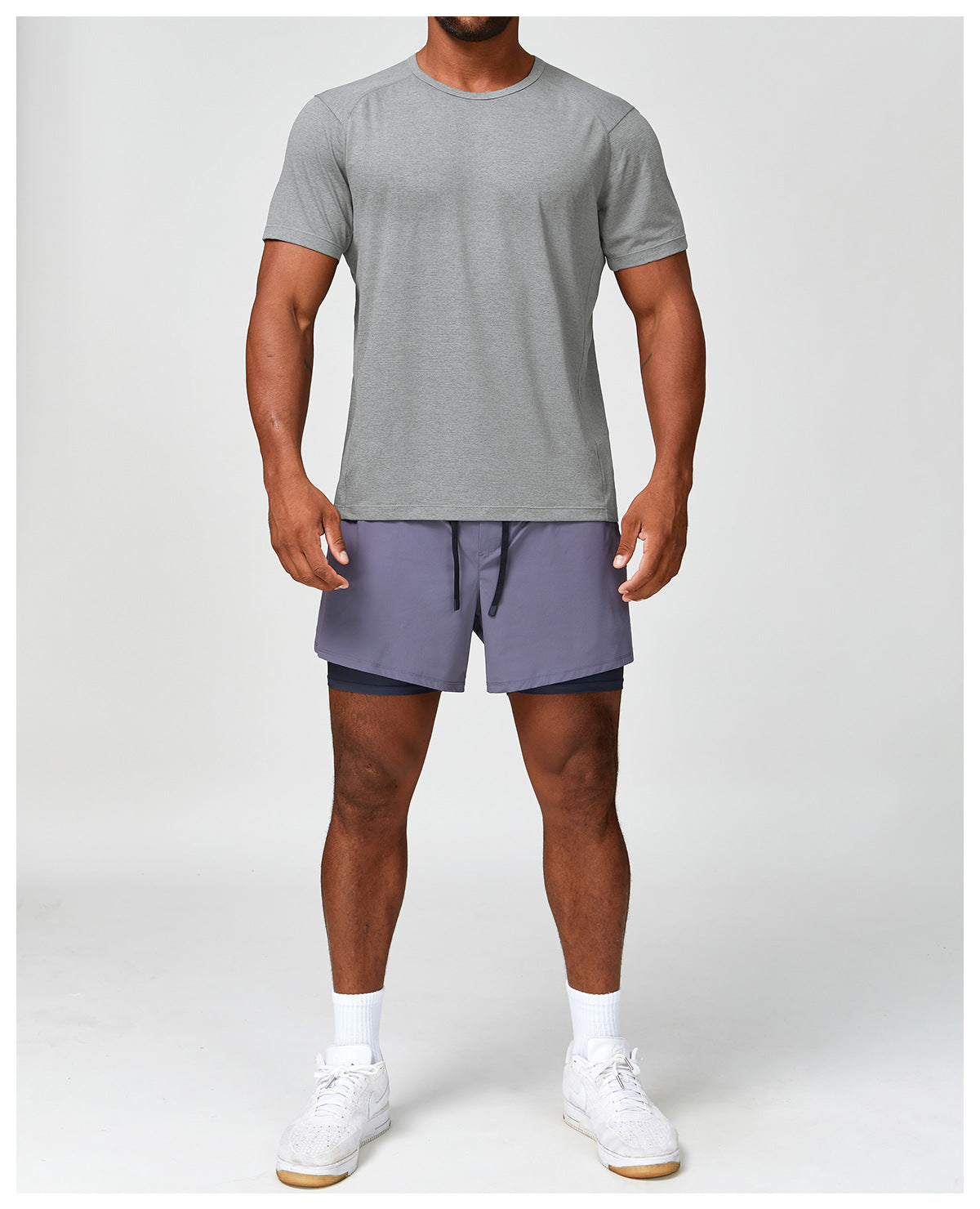 Men's Heathered Quick Dry Performance T-Shirt-thumbmail-27