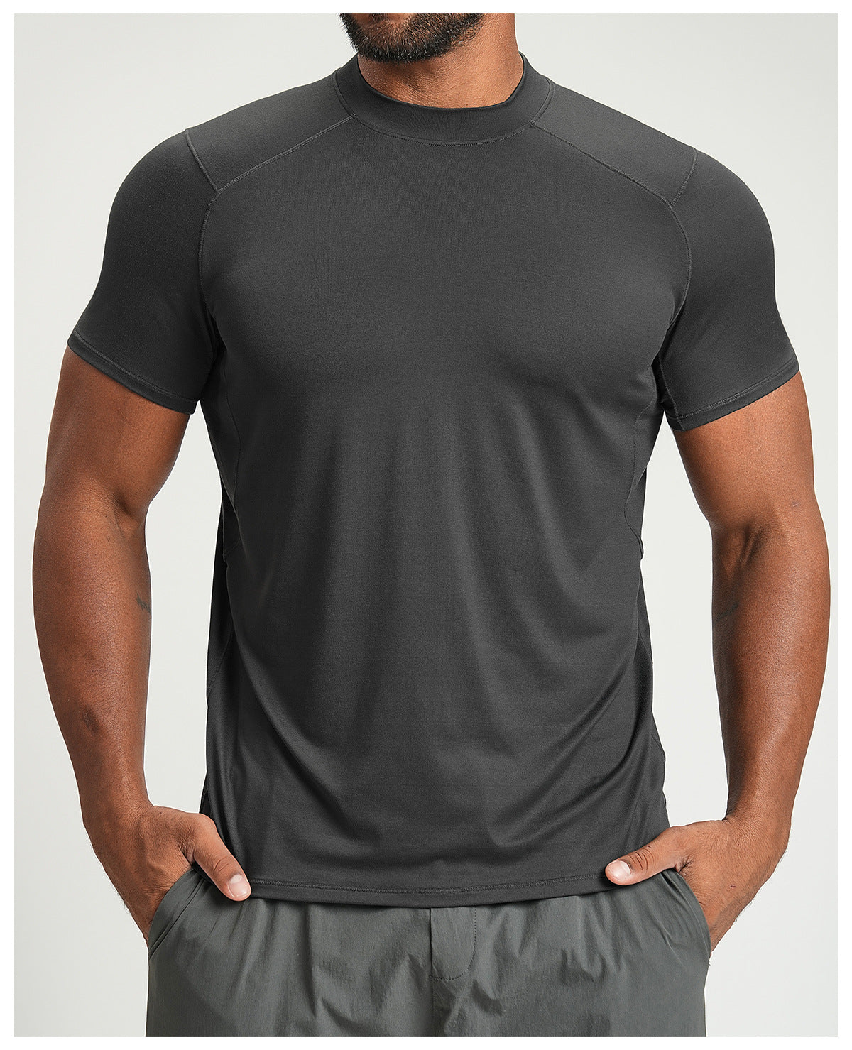 Men's Crew Neck Stretch Performance T-Shirt-thumbmail-28