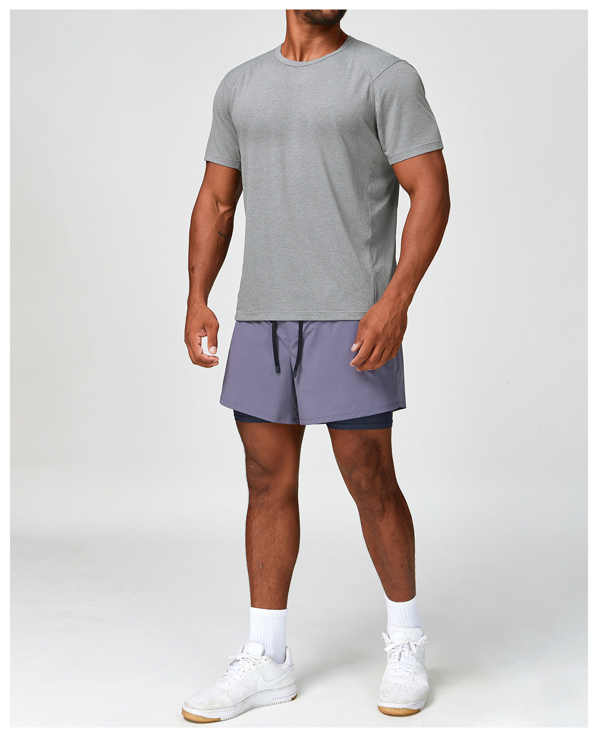 Men's Heathered Quick Dry Performance T-Shirt-thumbmail-28