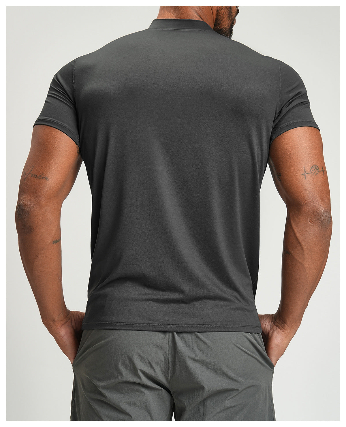 Men's Crew Neck Stretch Performance T-Shirt-thumbmail-29