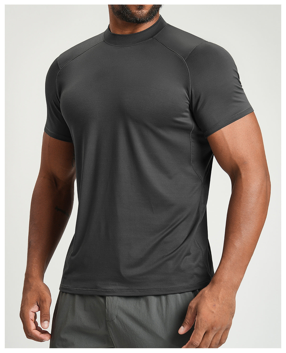 Men's Crew Neck Stretch Performance T-Shirt-thumbmail-30