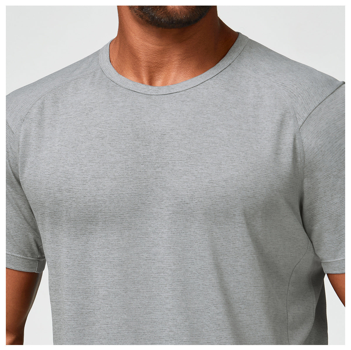 Men's Heathered Quick Dry Performance T-Shirt-thumbmail-30