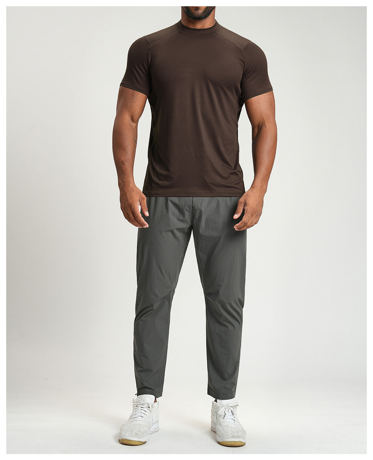 Men's Crew Neck Stretch Performance T-Shirt-thumbmail-32