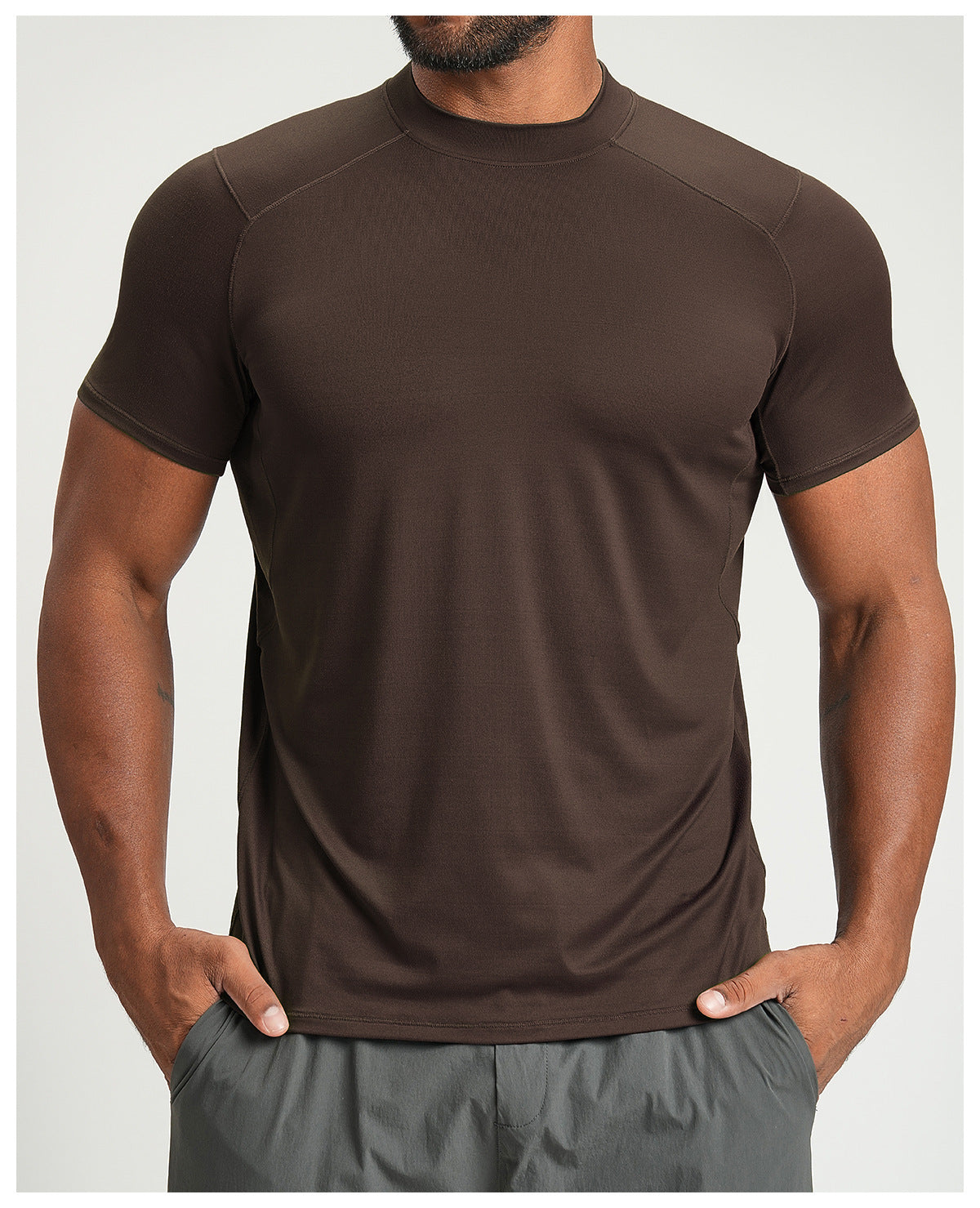 Men's Crew Neck Stretch Performance T-Shirt-thumbmail-33