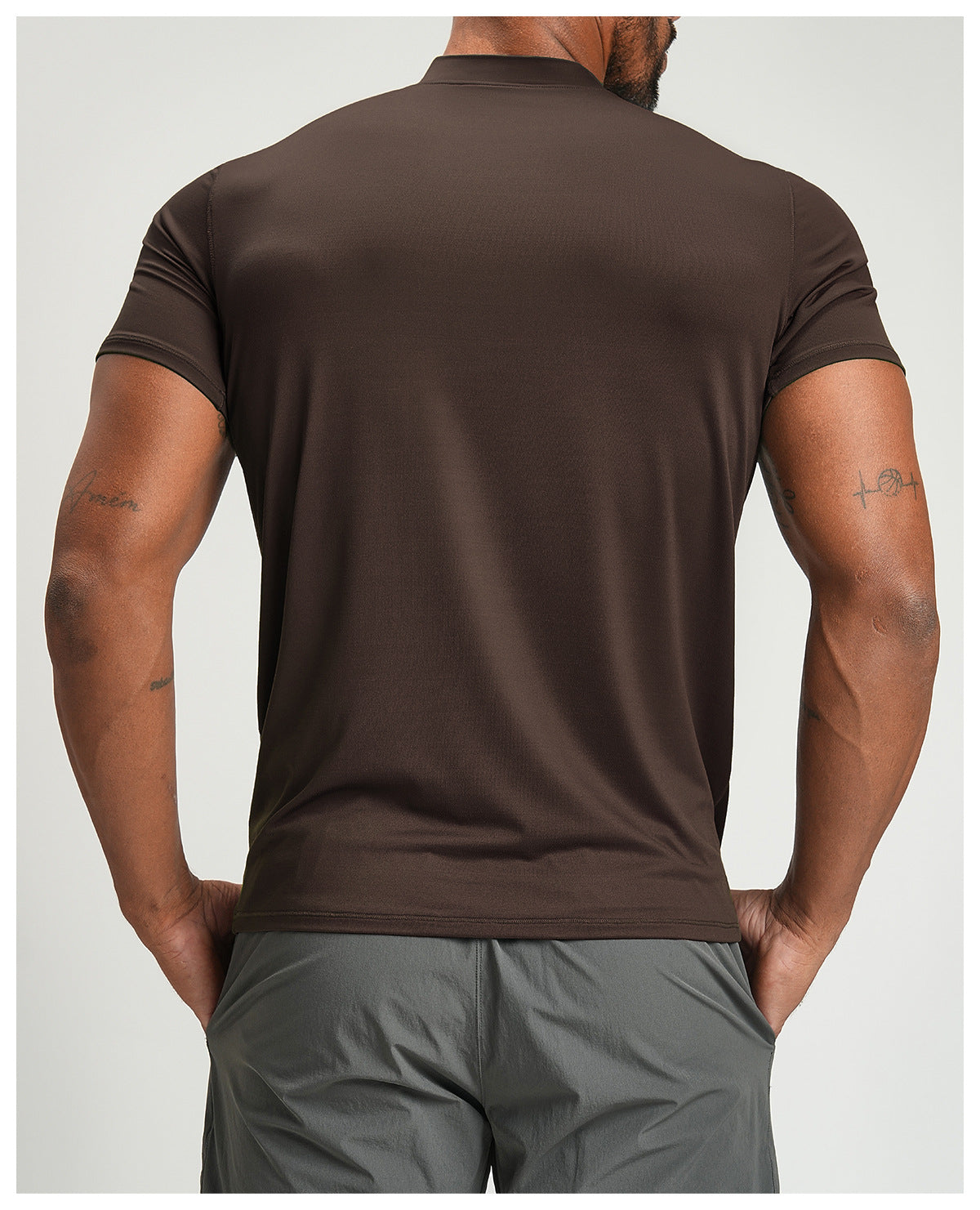 Men's Crew Neck Stretch Performance T-Shirt-thumbmail-34