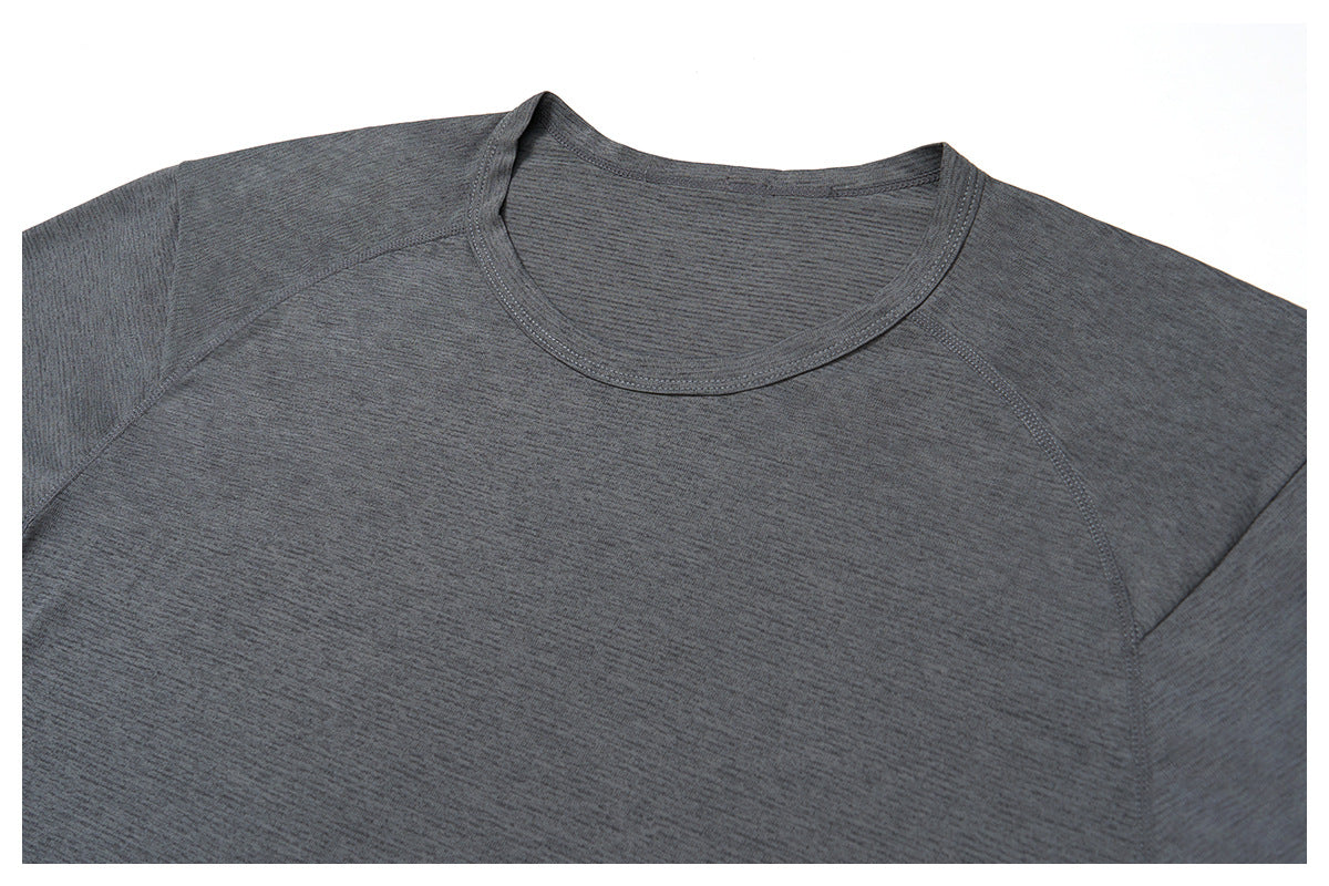 Men's Heathered Quick Dry Performance T-Shirt-thumbmail-33