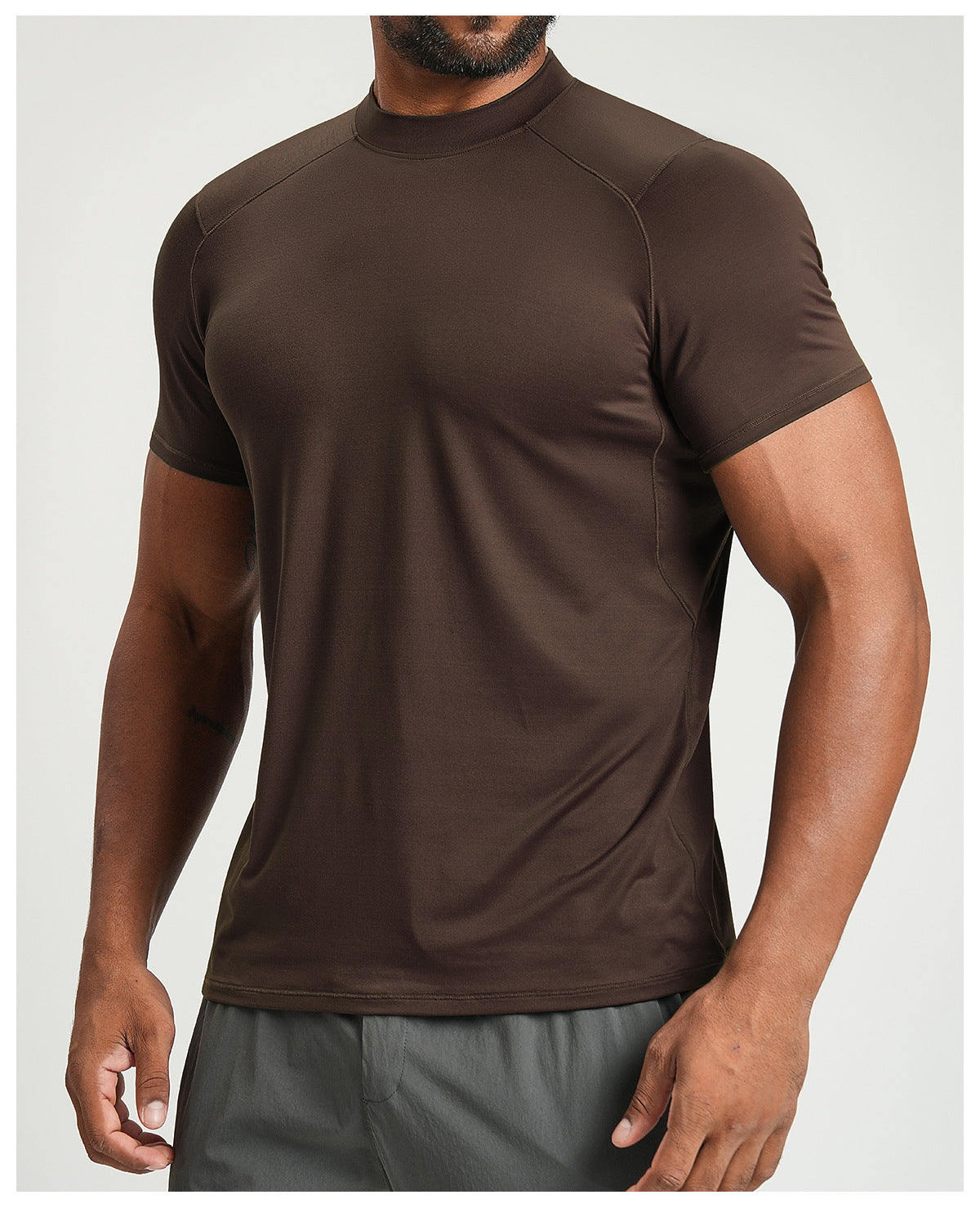 Men's Crew Neck Stretch Performance T-Shirt-thumbmail-35