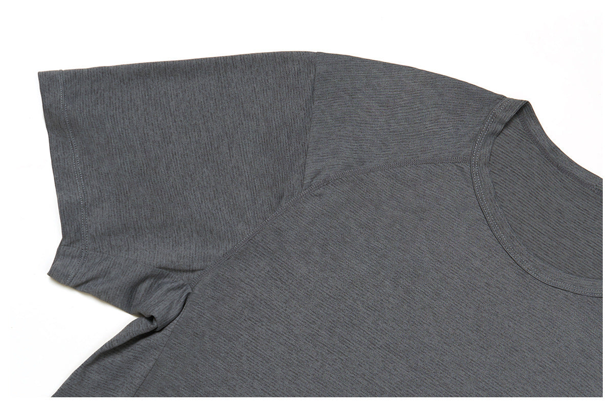 Men's Heathered Quick Dry Performance T-Shirt-thumbmail-34