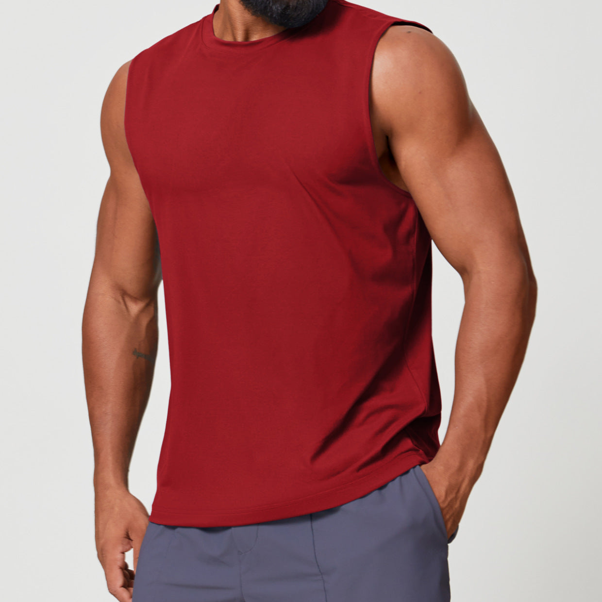 Men's Quick Dry Stretch Performance Tank-thumbmail-6