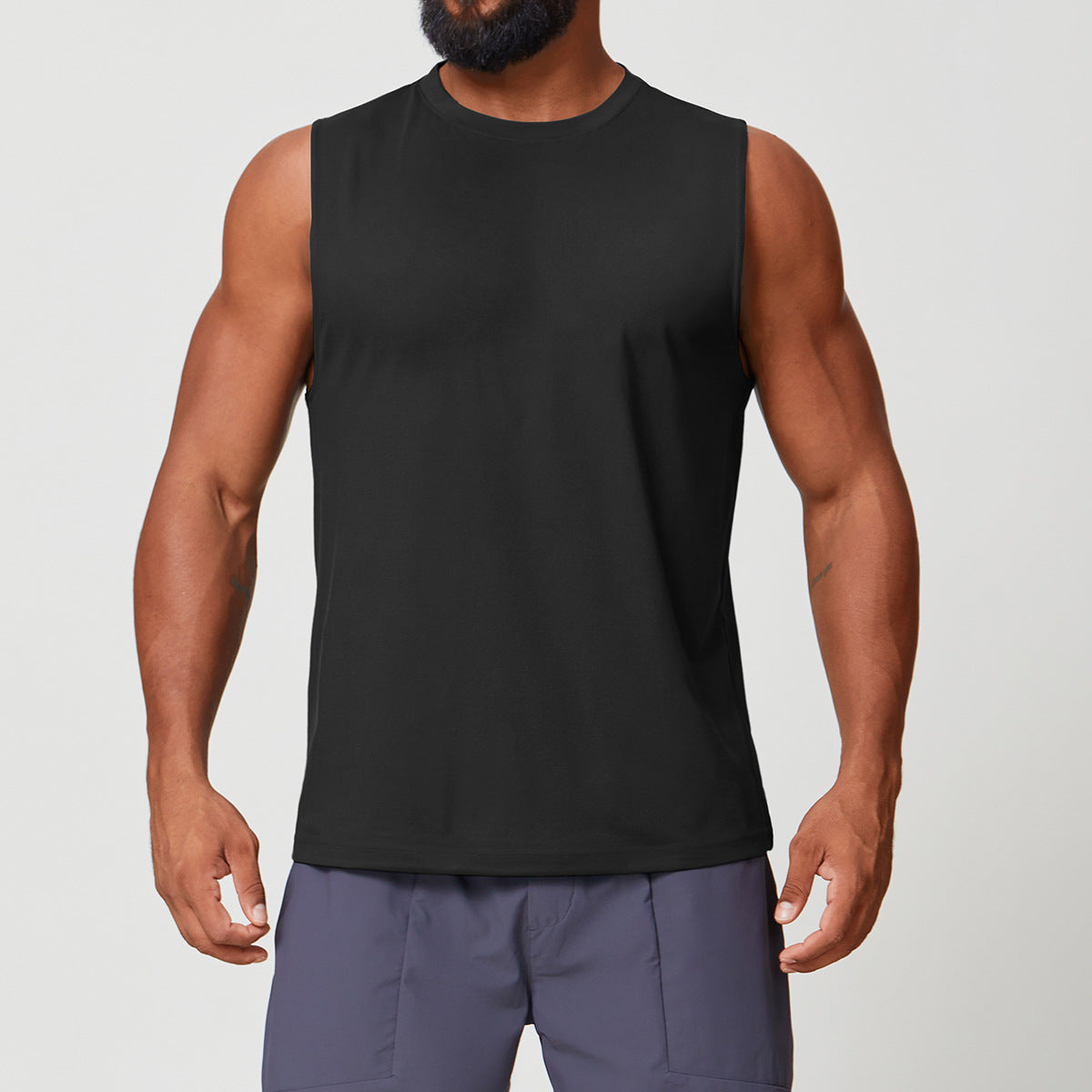 Men's Quick Dry Stretch Performance Tank-thumbmail-3