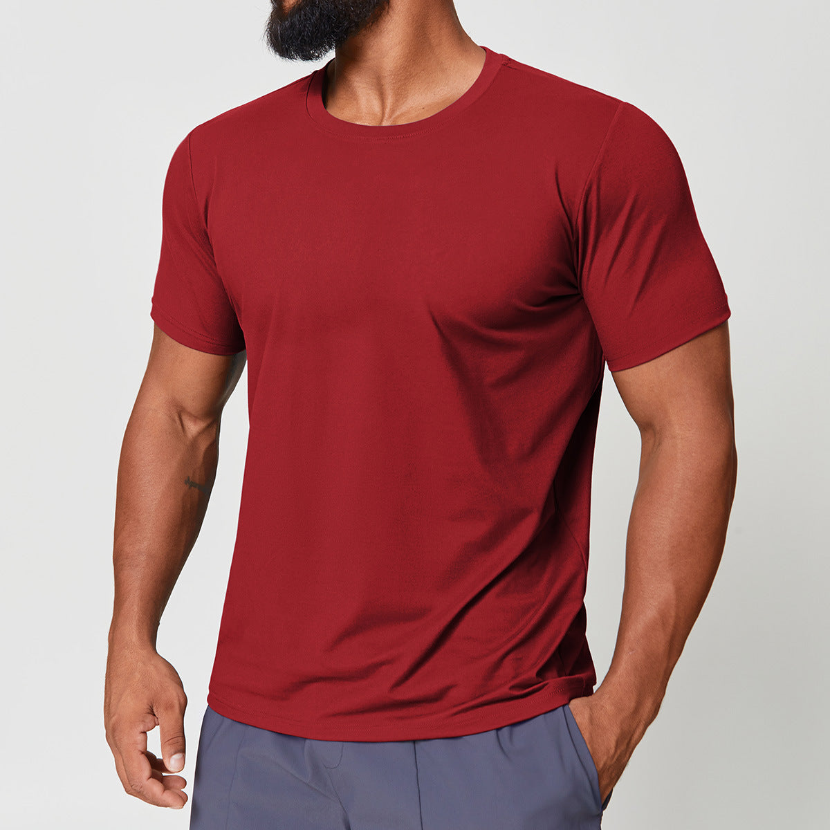 Men's Quick Dry Stretch Performance T-Shirt-thumbmail-19