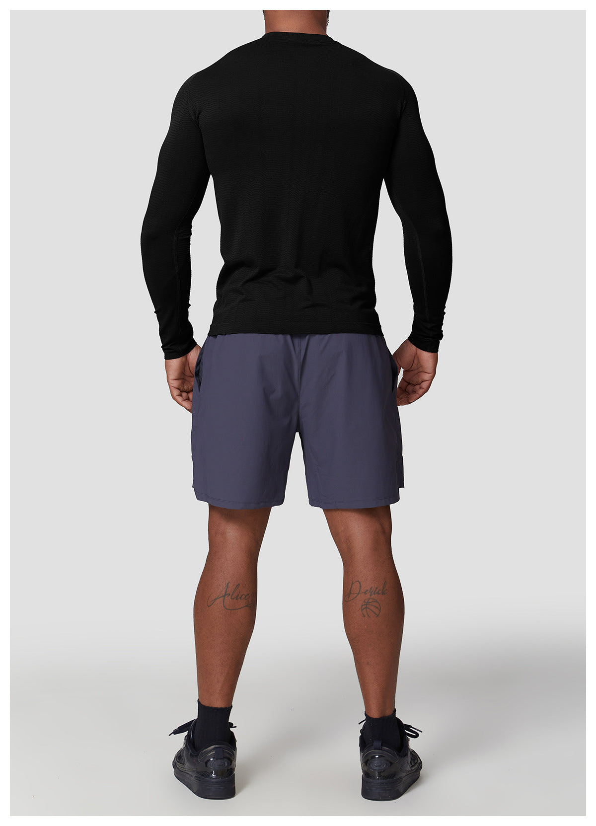 Men's Seamless Jacquard Long Sleeve Performance Shirt-thumbmail-14