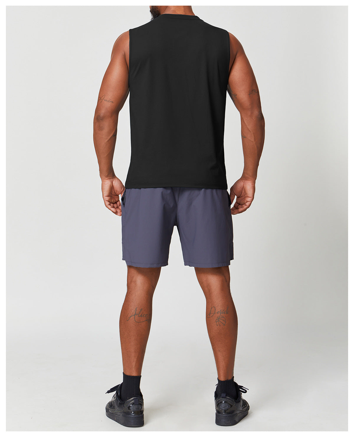 Men's Quick Dry Stretch Performance Tank-thumbmail-5