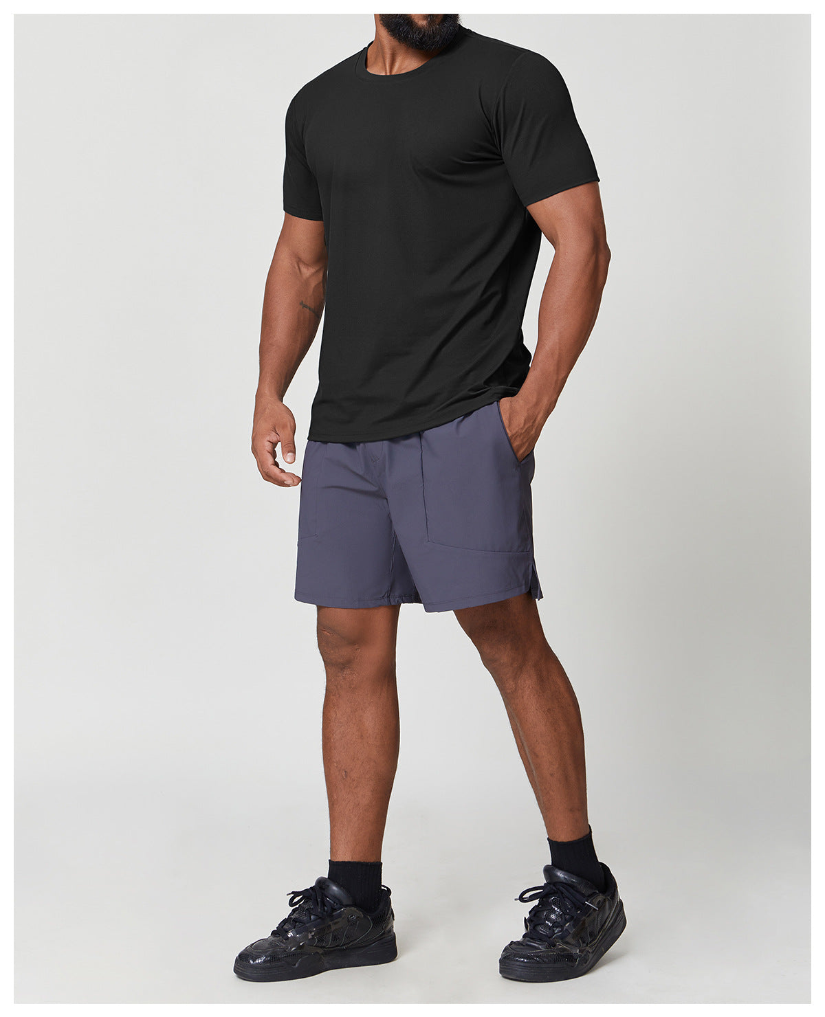 Men's Quick Dry Stretch Performance T-Shirt-thumbmail-5