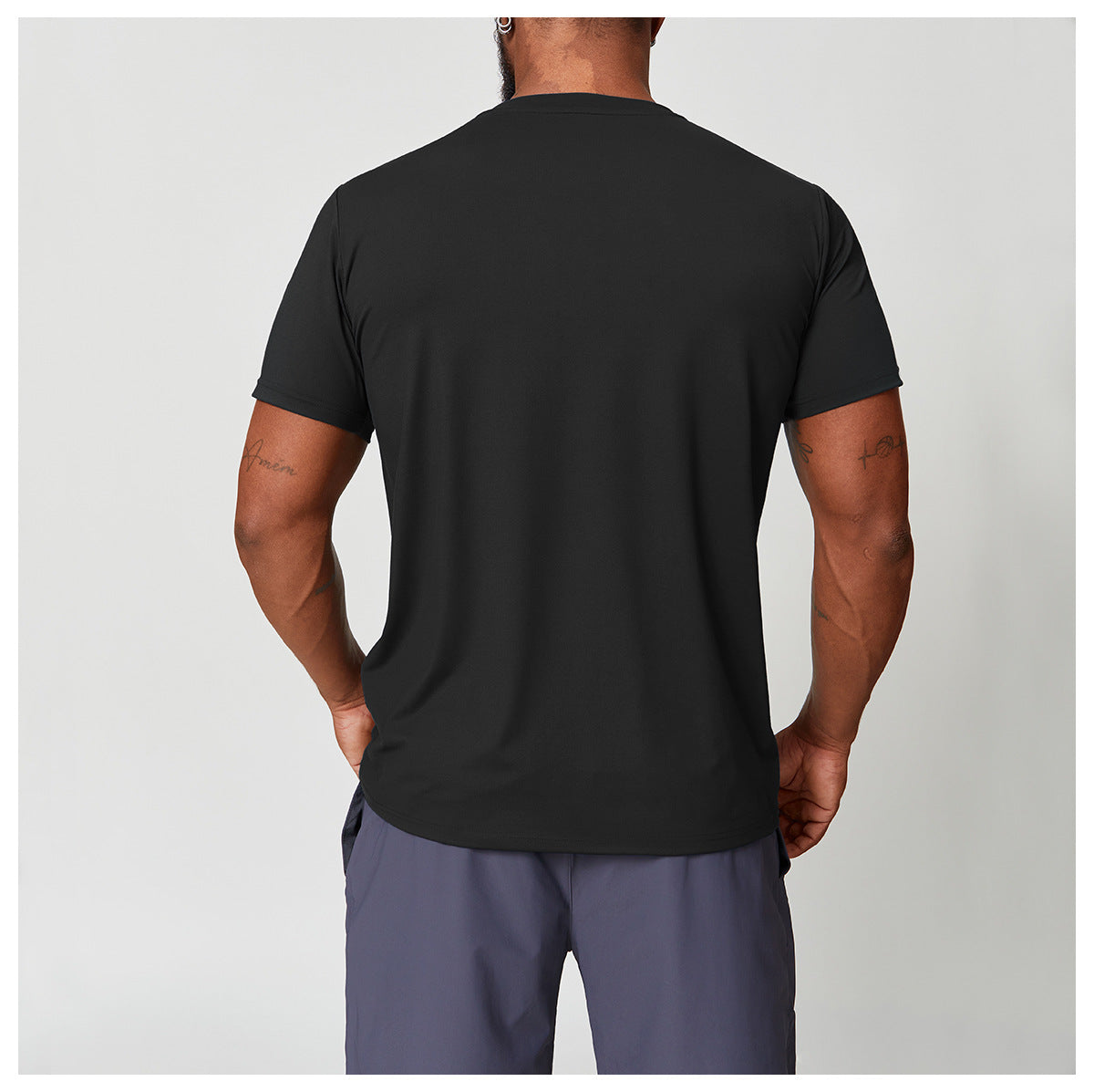 Men's Quick Dry Stretch Performance T-Shirt-thumbmail-3