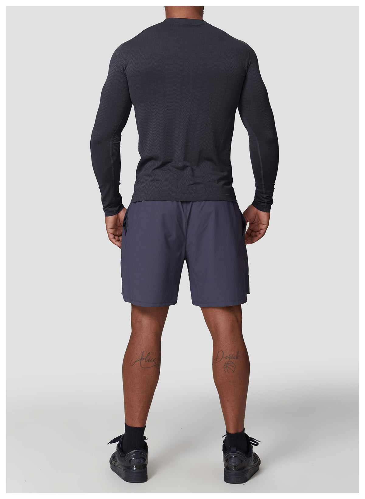 Men's Seamless Jacquard Long Sleeve Performance Shirt-thumbmail-24