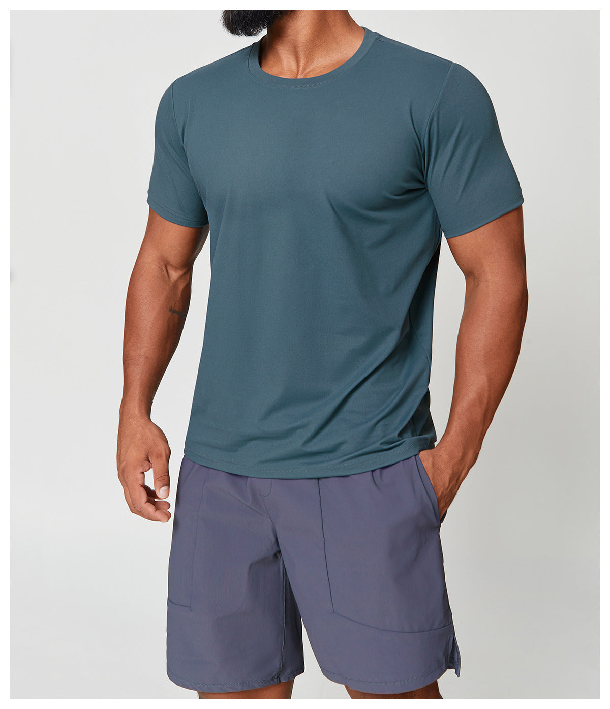 Men's Quick Dry Stretch Performance T-Shirt-thumbmail-30