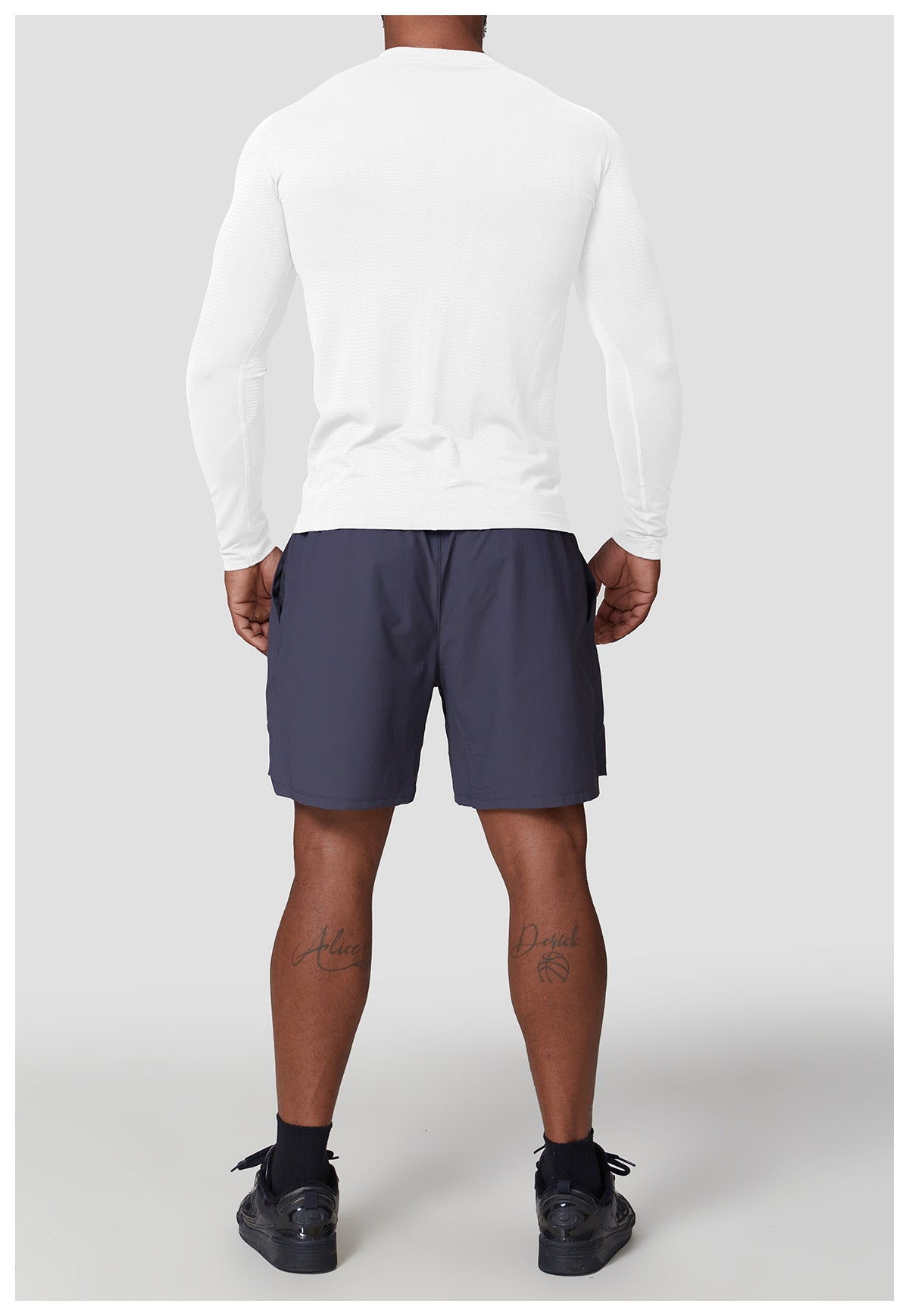 Men's Seamless Jacquard Long Sleeve Performance Shirt-thumbmail-34